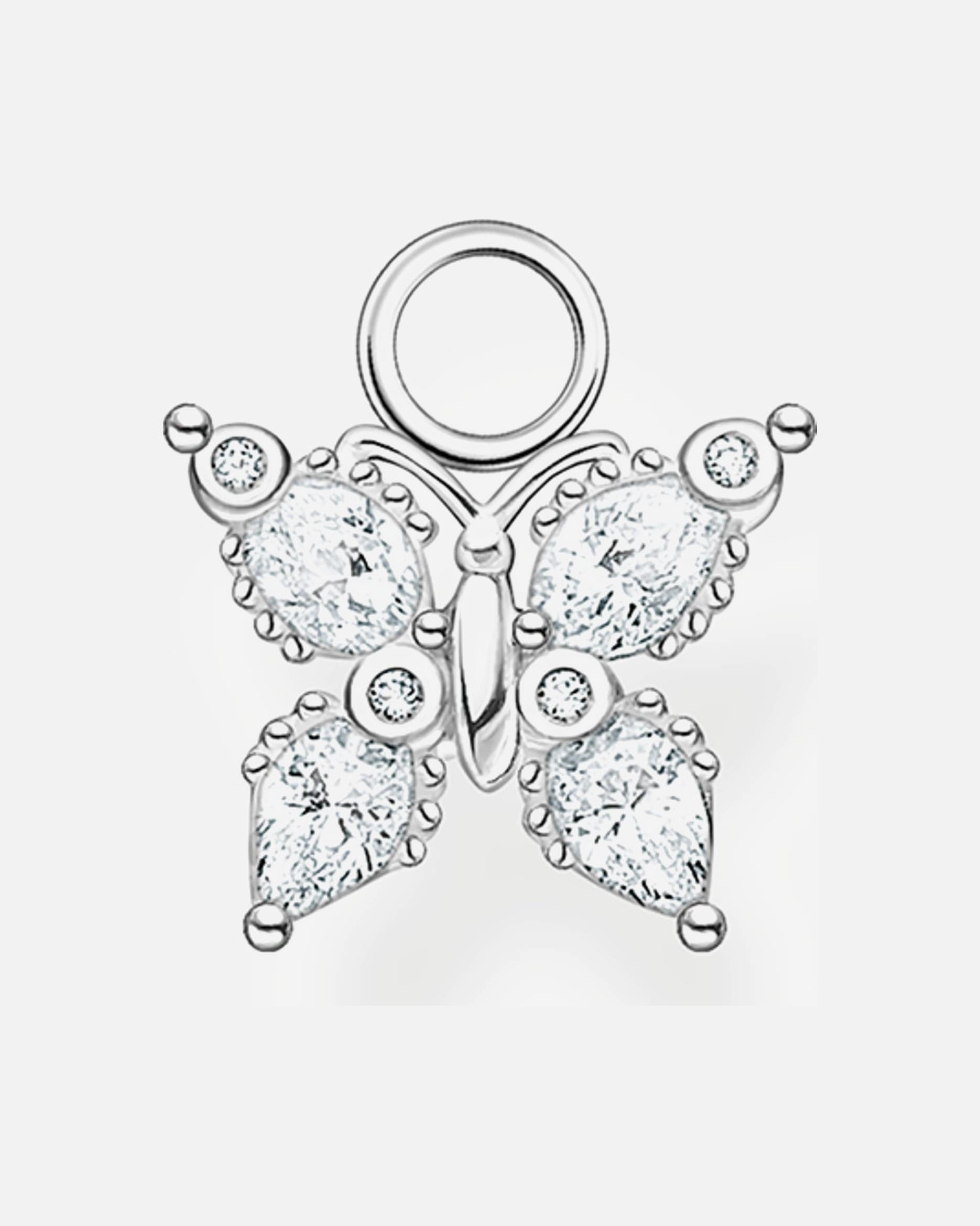Ohrringe für Weiblich Thomas Sabo Creolen-Anhänger 925er Silber One Size