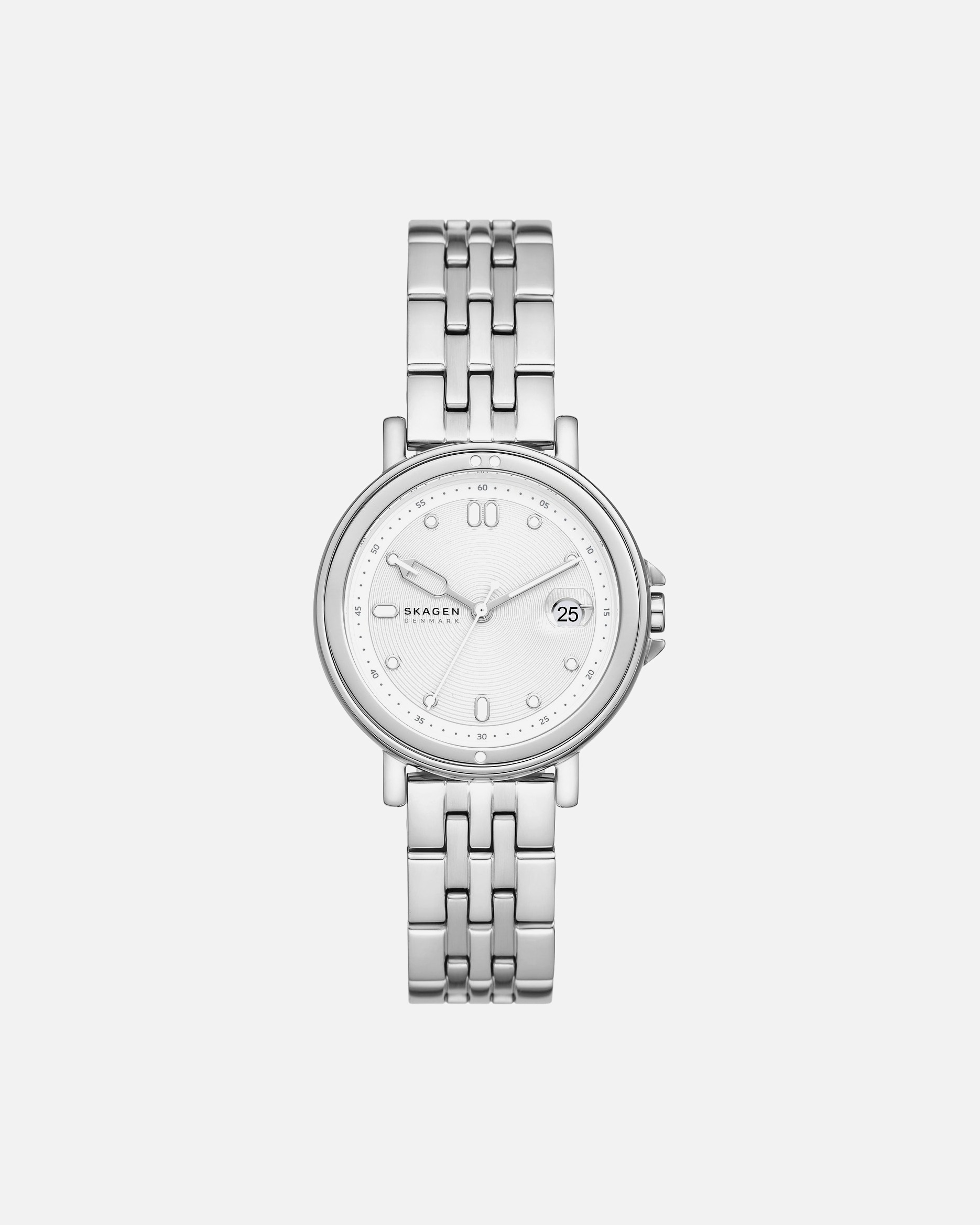Uhr für Weiblich Skagen Damenuhr Edelstahl One Size