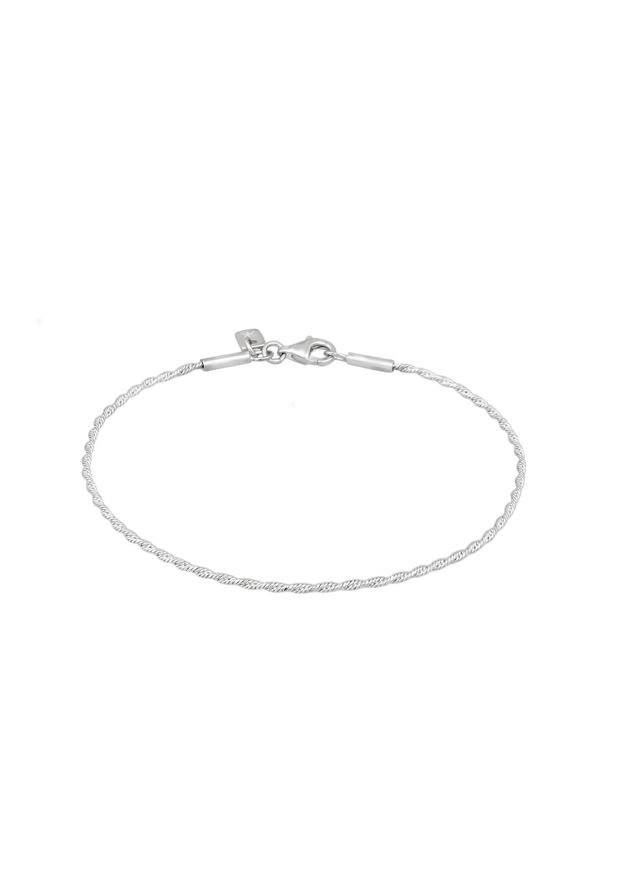 KUZZOI Kordelkette 925 Sterling Silber 21 Herren
