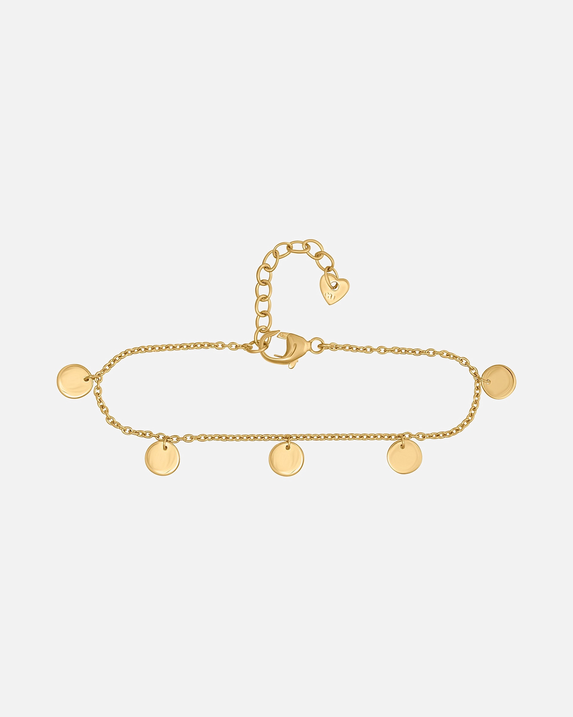 Kette für Weiblich caï Fußkette 925er Silber gold