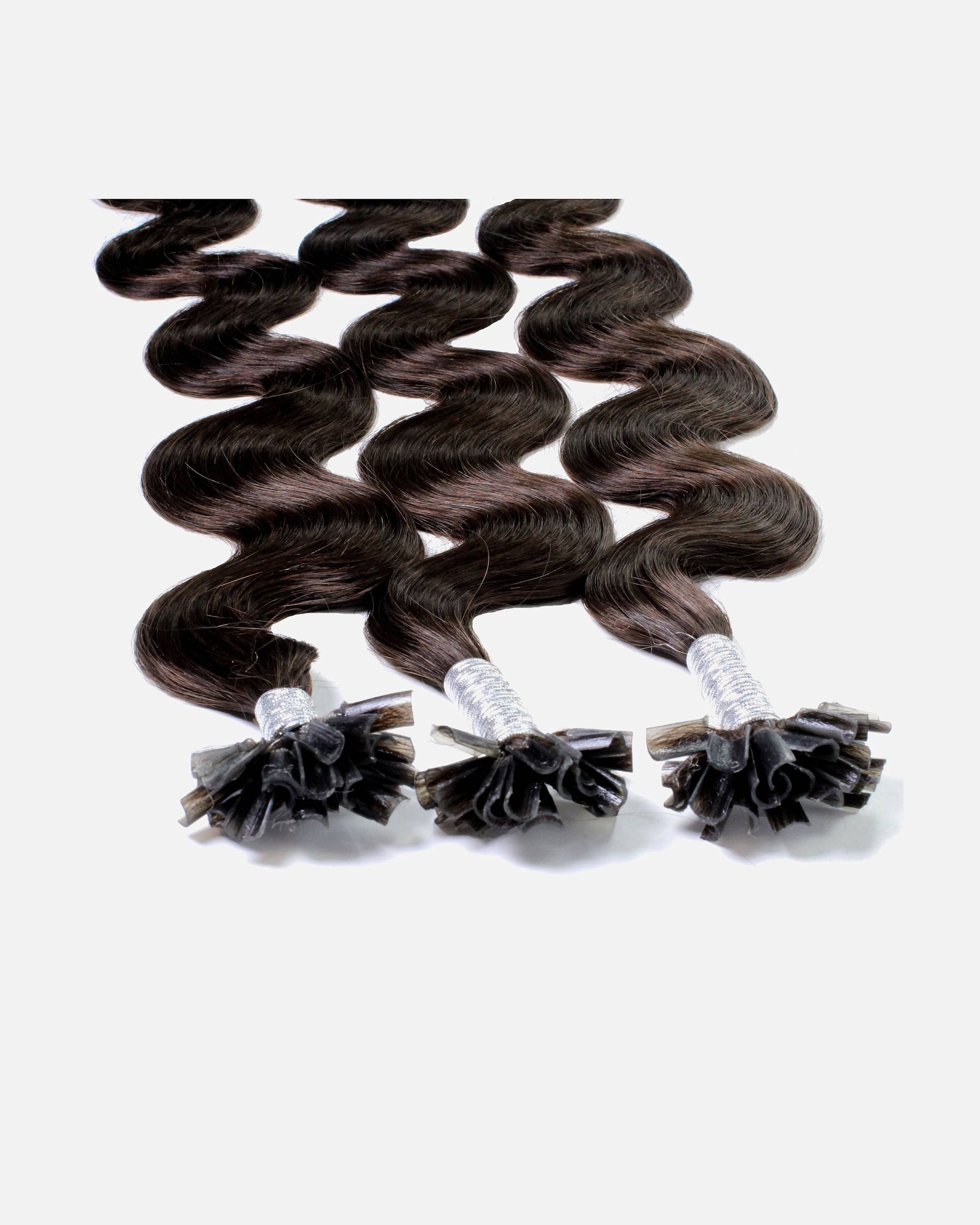 Extensions für Weiblich hair2heart Bonding Extensions Echthaar #5/0 Hellbraun 0.5g 40cm