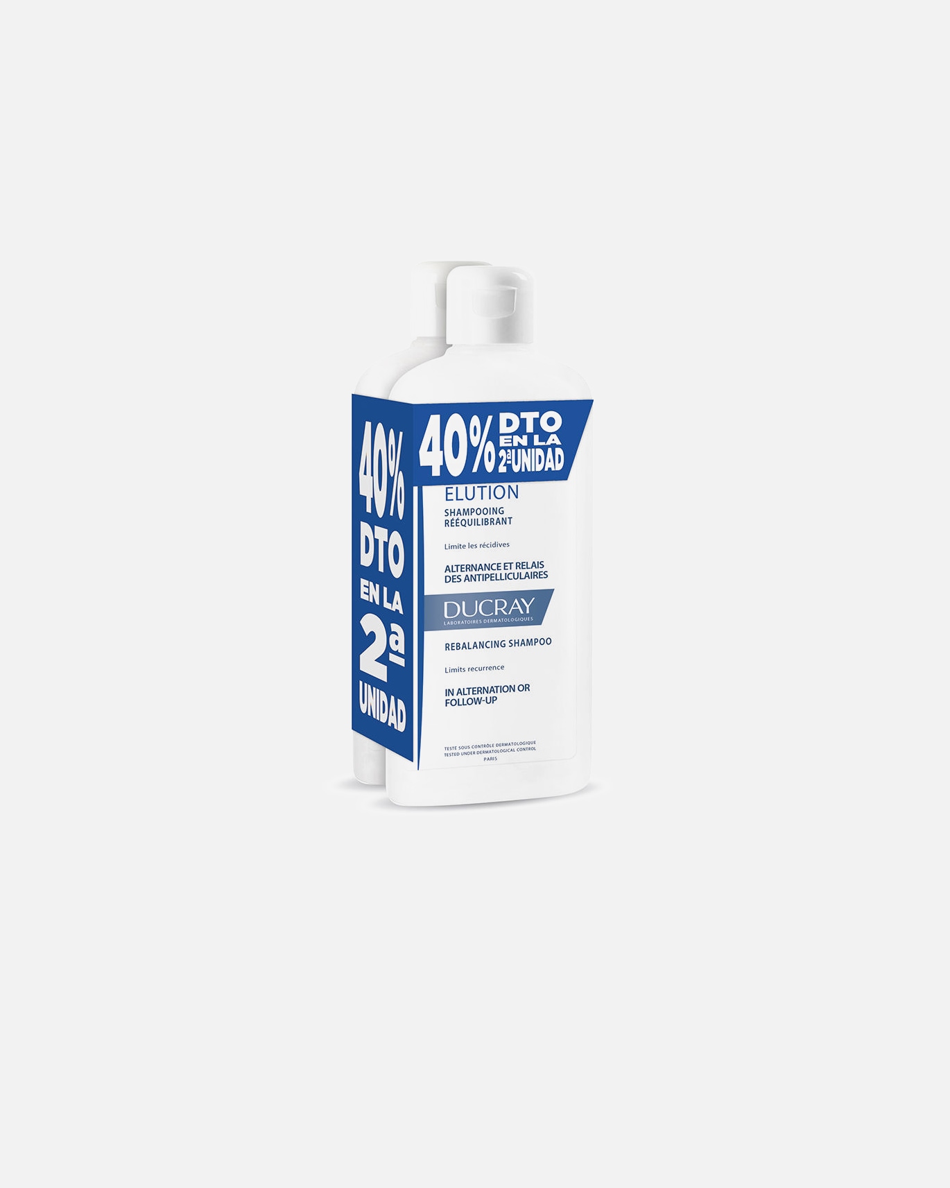 Anti-Schuppen-Pflege für Unisex Ducray ELUCION duo ausgleichendes Anti-Schuppen-Shampoo 1 Stück