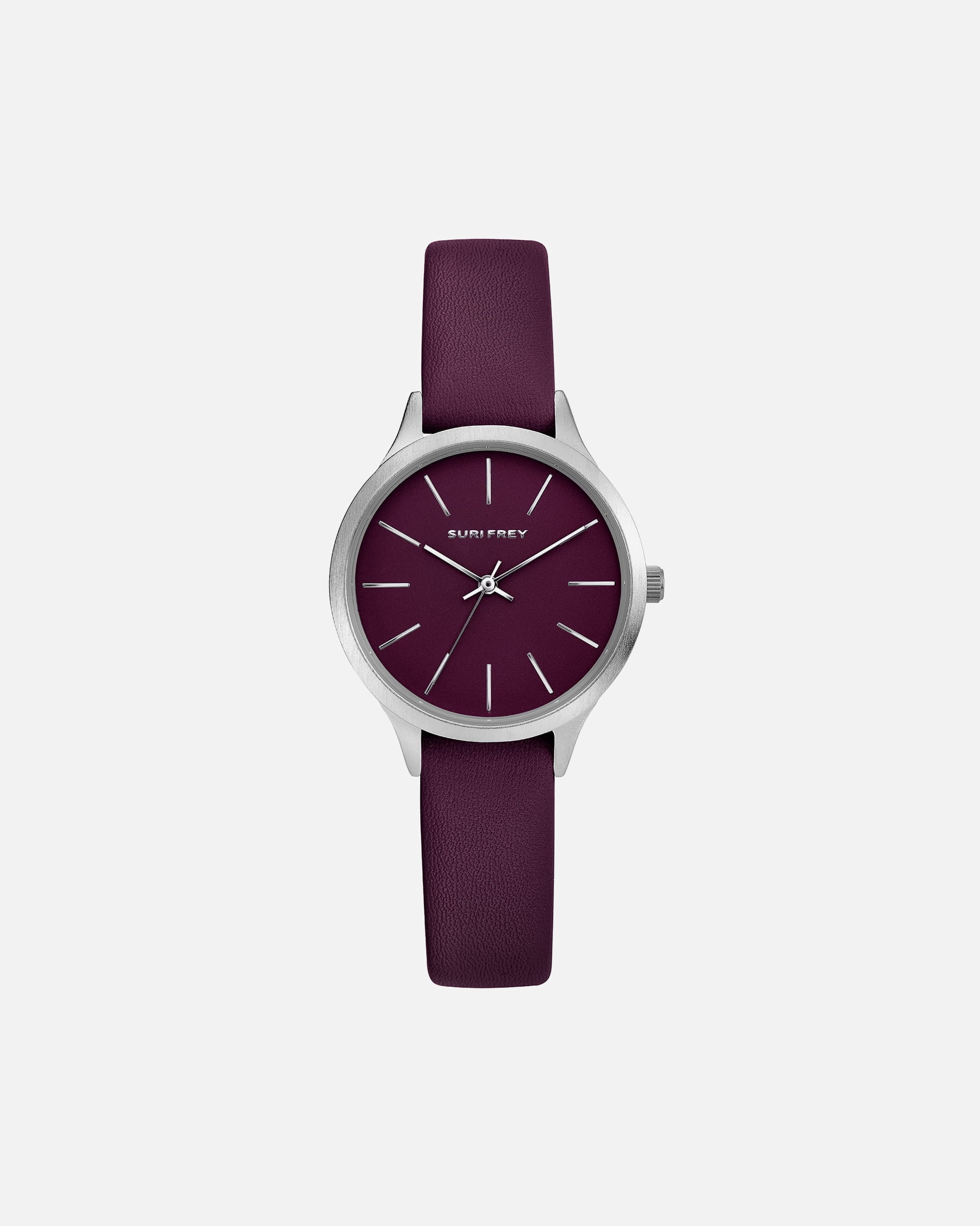 Uhr für Weiblich SURI FREY Armbanduhr SFY Nicky aubergine silber
