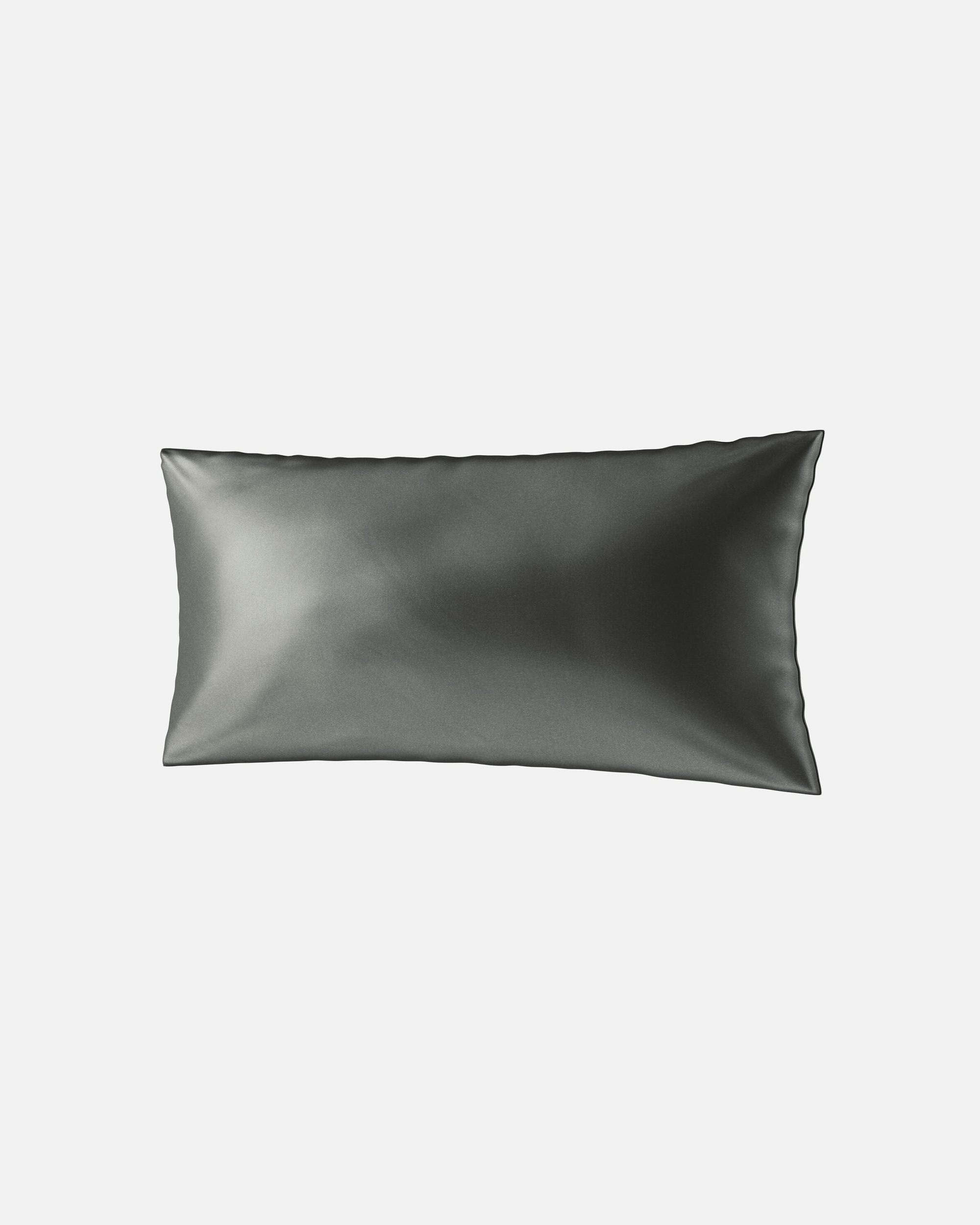für Weiblich Ailoria BEAUTY SLEEP (80X40) Kopfkissenbezug aus Seide anthrazit