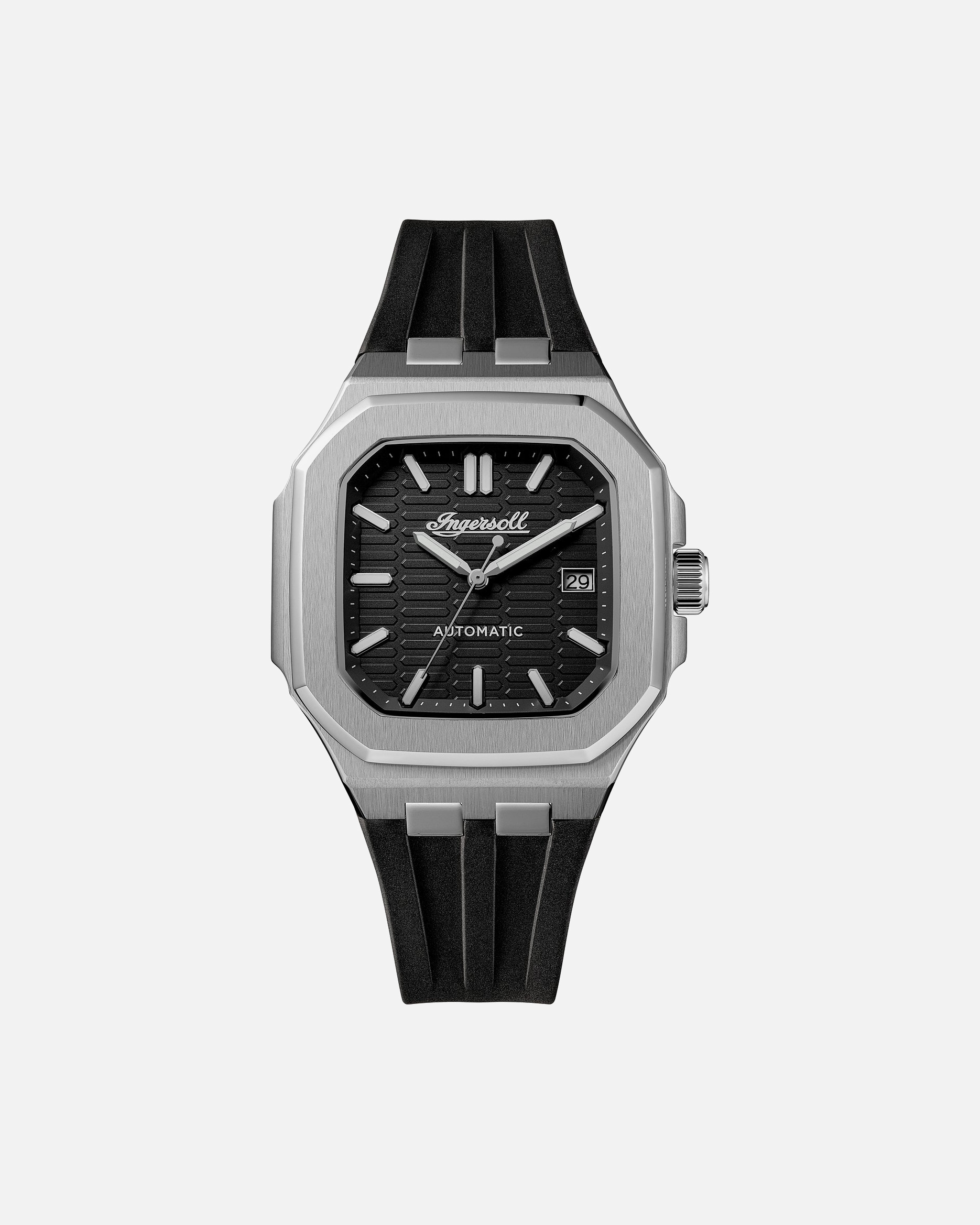 Uhr für Männlich Ingersoll Herrenuhr Edelstahl schwarz