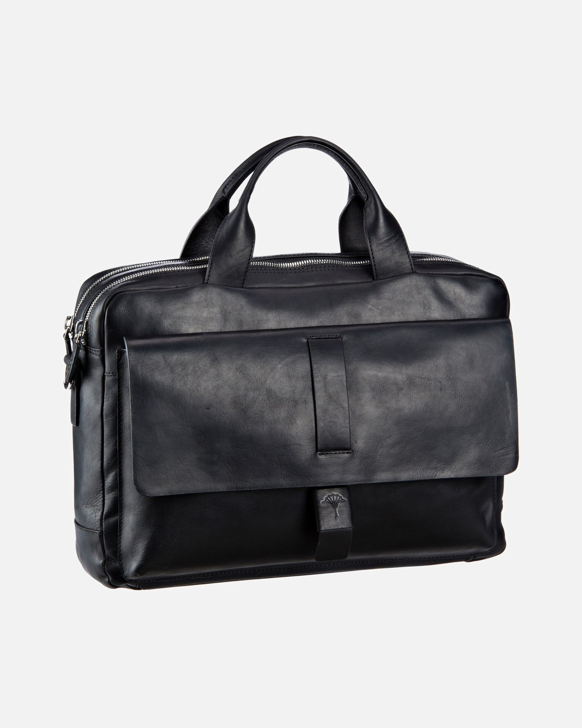 Laptoptasche für Männlich JOOP! Aktentasche 'Loreto Pandion Briefbag mhz' Leder Black