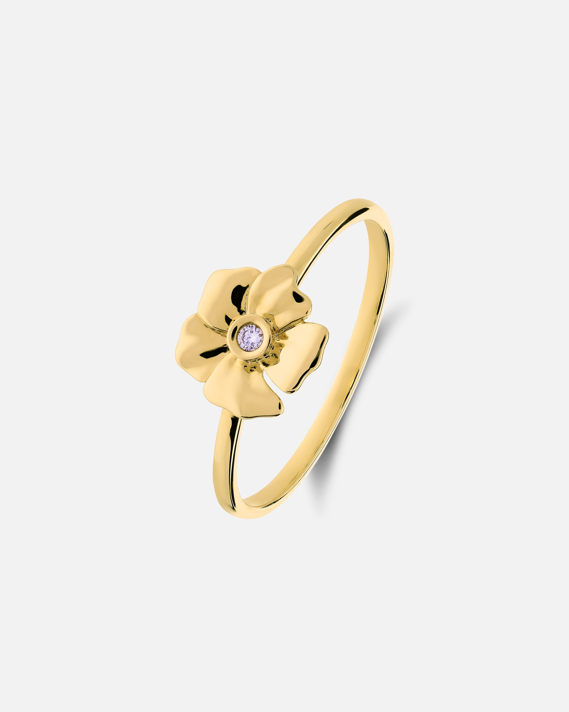 Ring für Weiblich Lucardi Ring - 585 Gold 58mm