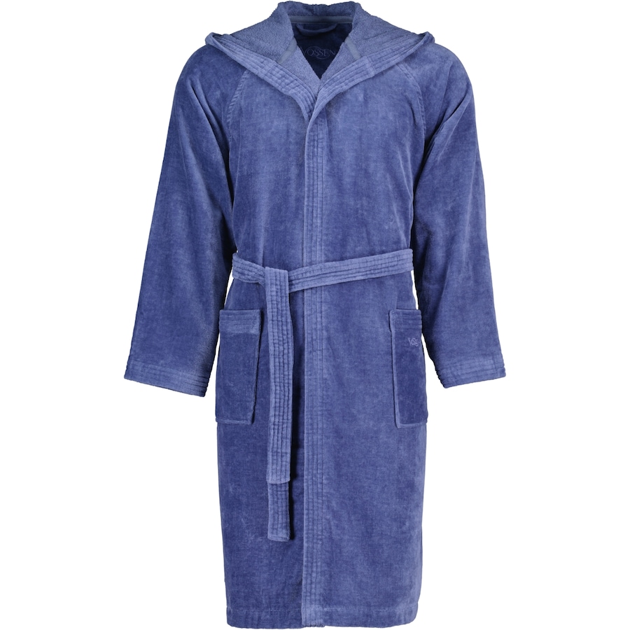 Vossen Bademäntel unisex Kurzmantel mit Kapuze Texas atlantic - 4840 L Grau
