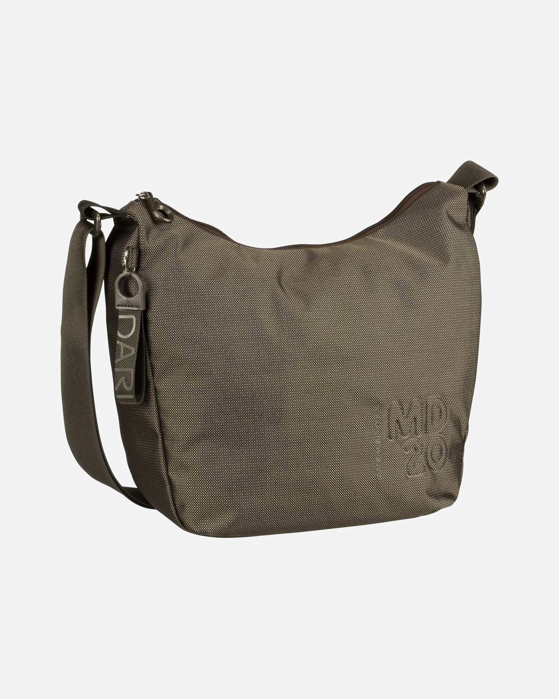 Umhängetasche für Weiblich Mandarina Duck Beuteltasche MD20 Hobo QMTV1 Pirite