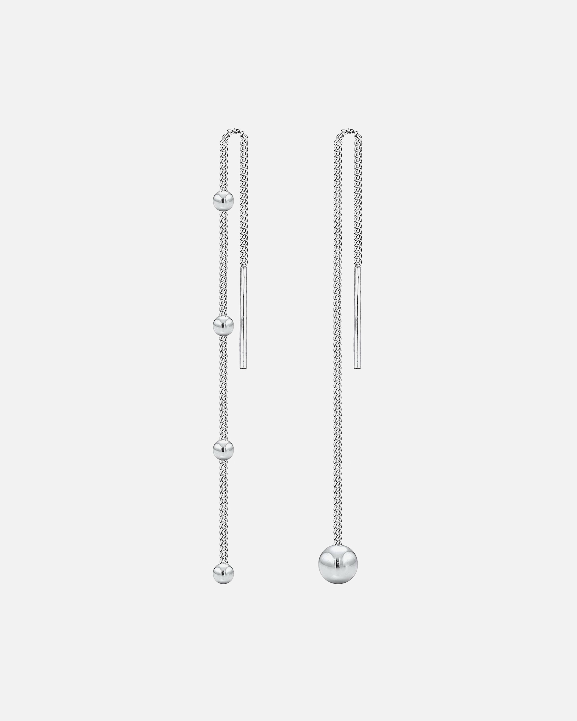 Ohrringe für Weiblich Elli Elli Ohrringe Ohrhänger Geo Kugel Asymmetrisch Ball 925 Silber OneSize