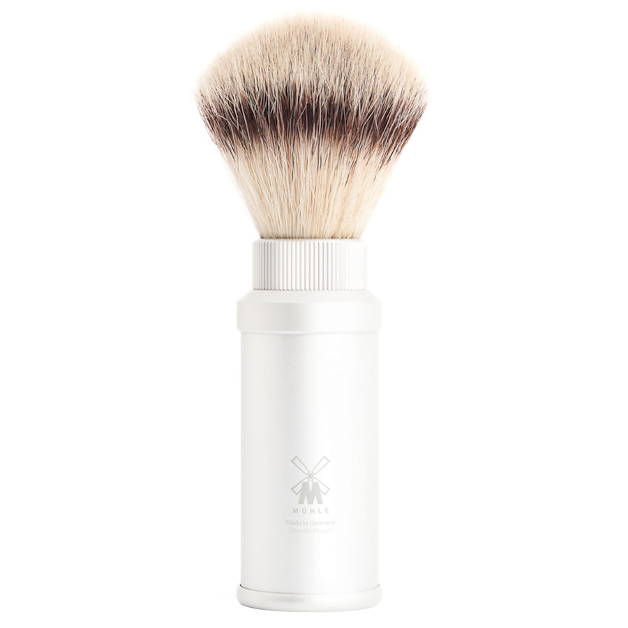 Mühle TRAVEL Reiserasierpinsel Silvertip Fibres white Herren