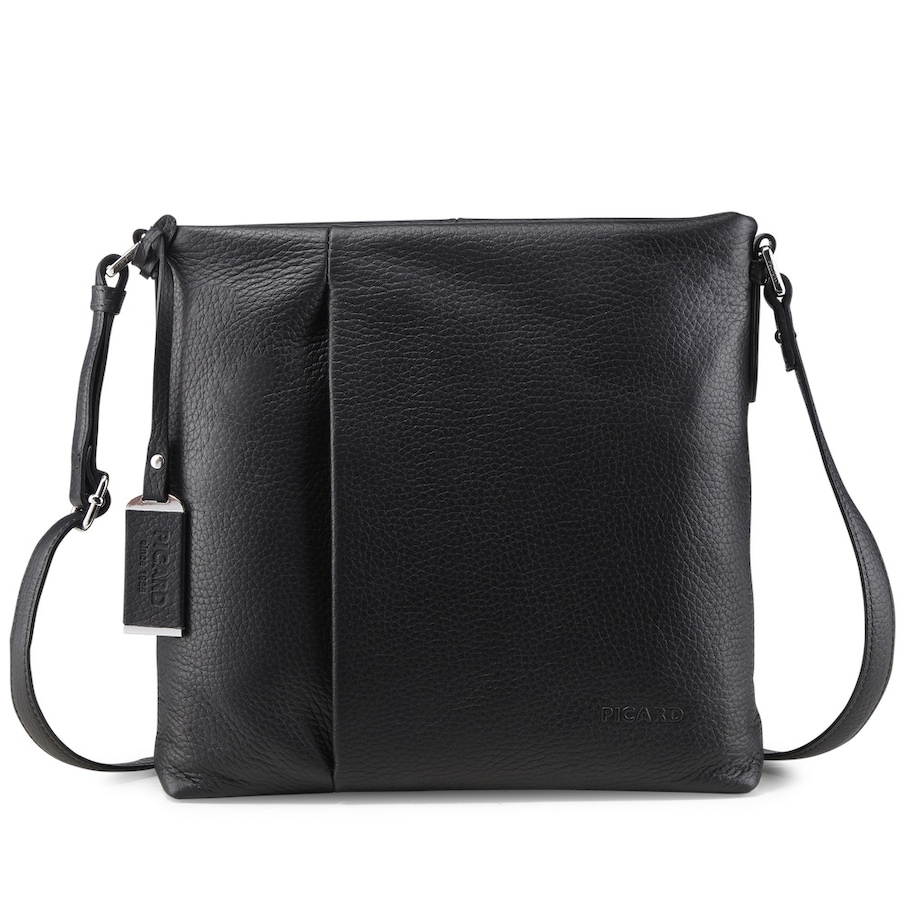 Picard Schultertasche Pure schwarz Schwarz Damen
