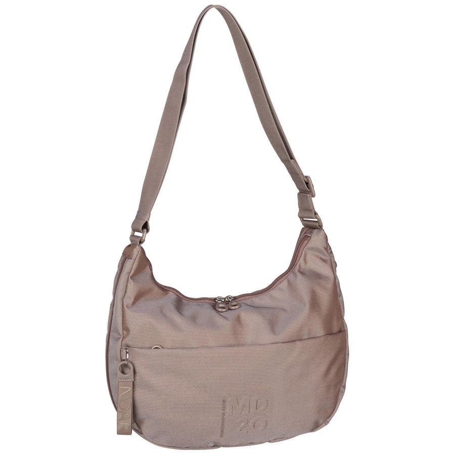 Mandarina Duck Handtasche MD20 Hobo QMT27 Taupe Braun Damen