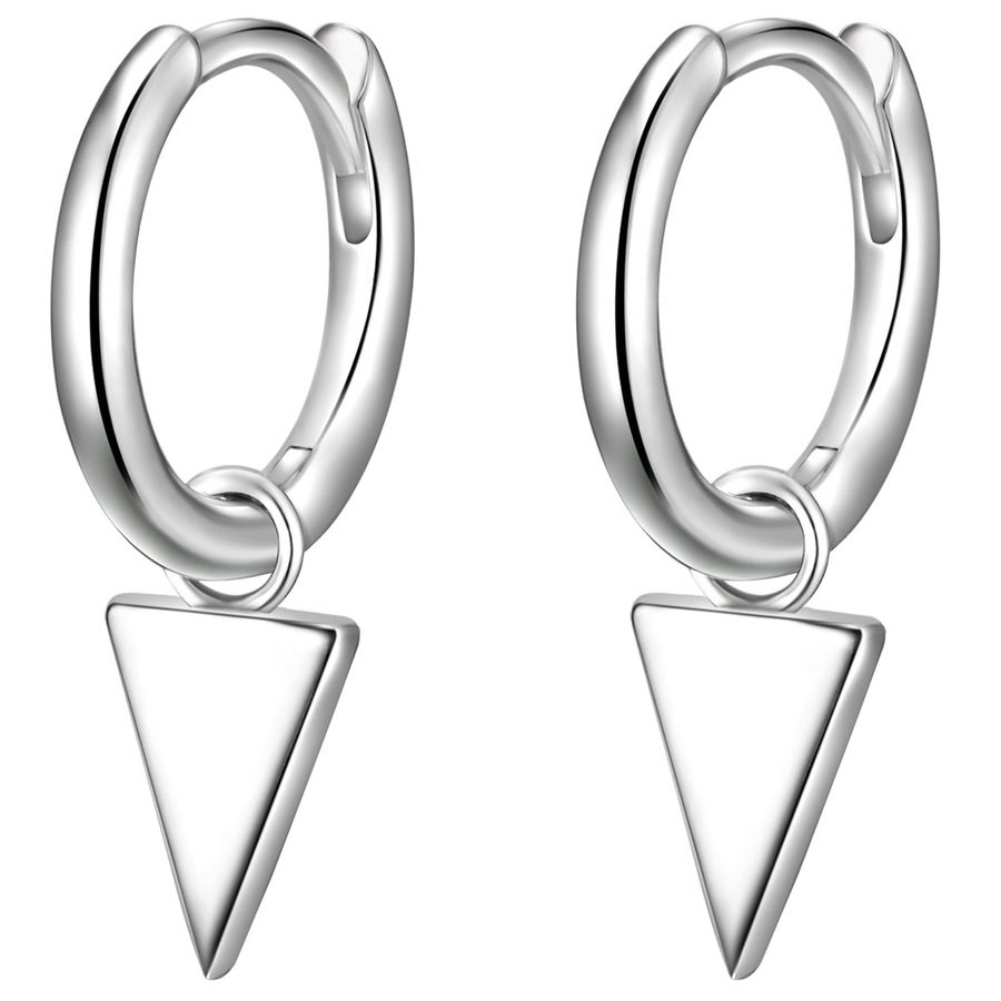 Glanzstücke München Creolen Dreieck Sterling Silber in 18,3 mm Damen