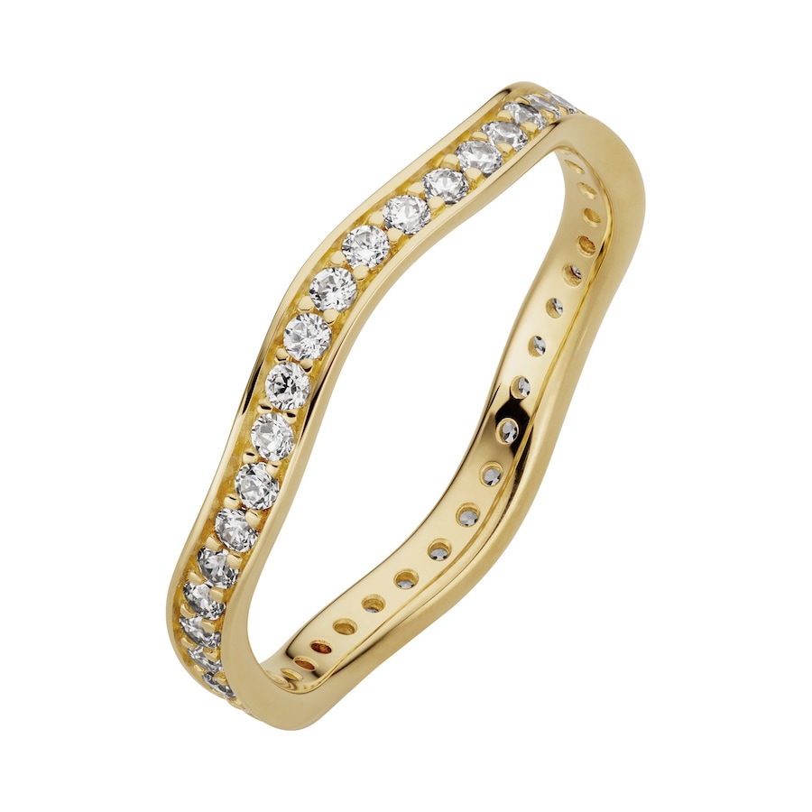 Orolino Ring 333/- Gold Zirkonia weiß 054 (17,2) Damen