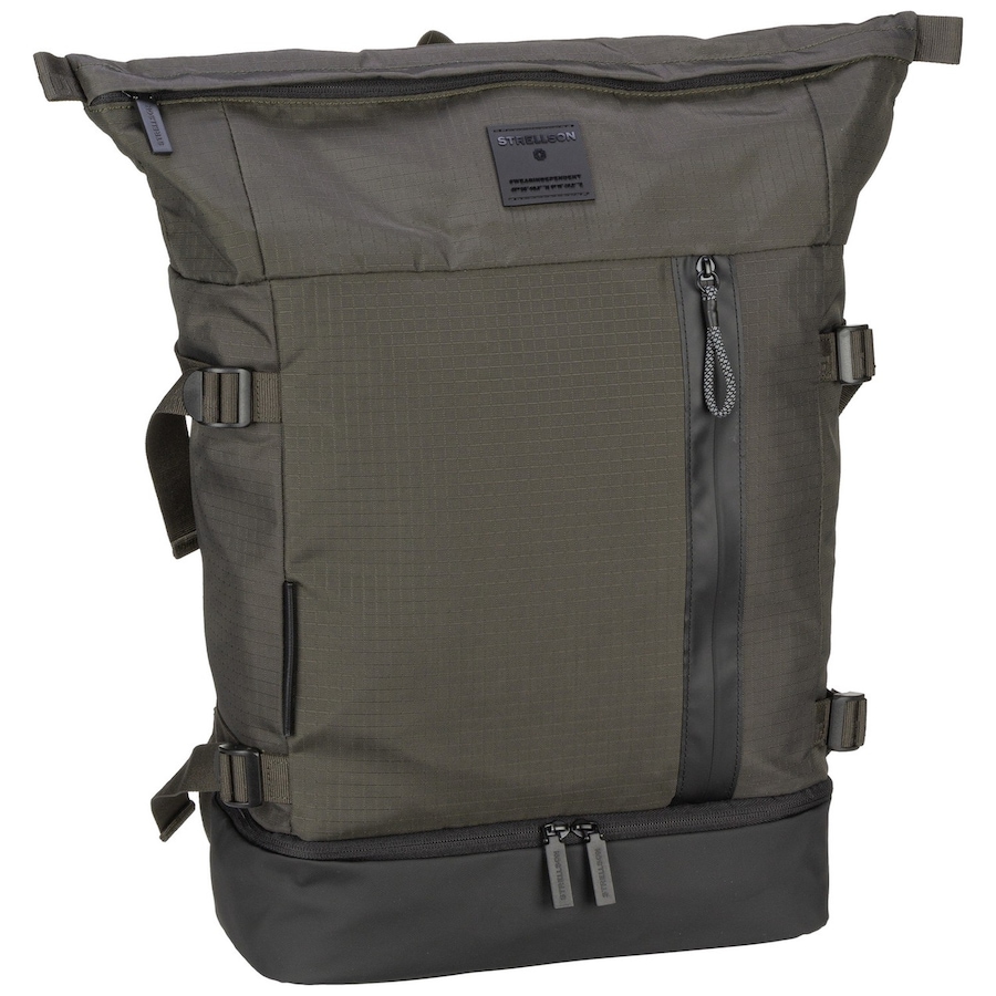 Strellson Rucksack Northwood RS Sebastian LVZ Khaki Grau Herren