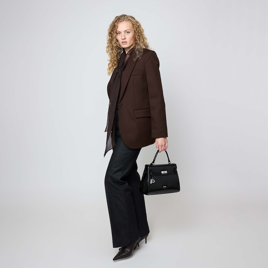Picard Henkeltasche Berlin schwarz Schwarz Damen