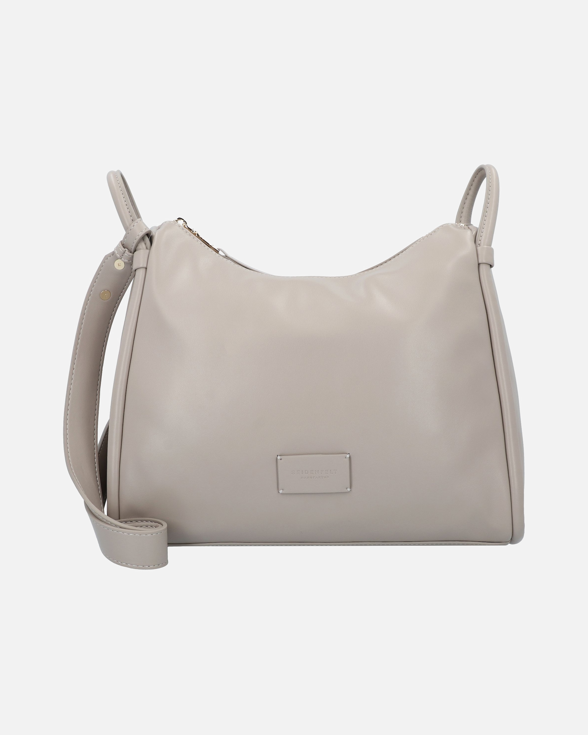 Clutch für Weiblich Seidenfelt Kaavi Umhängetasche smooth taupe