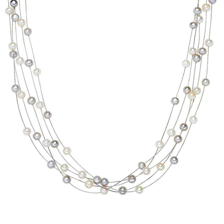 Valero Pearls Kette 925er Silber 43,0 cm Damen