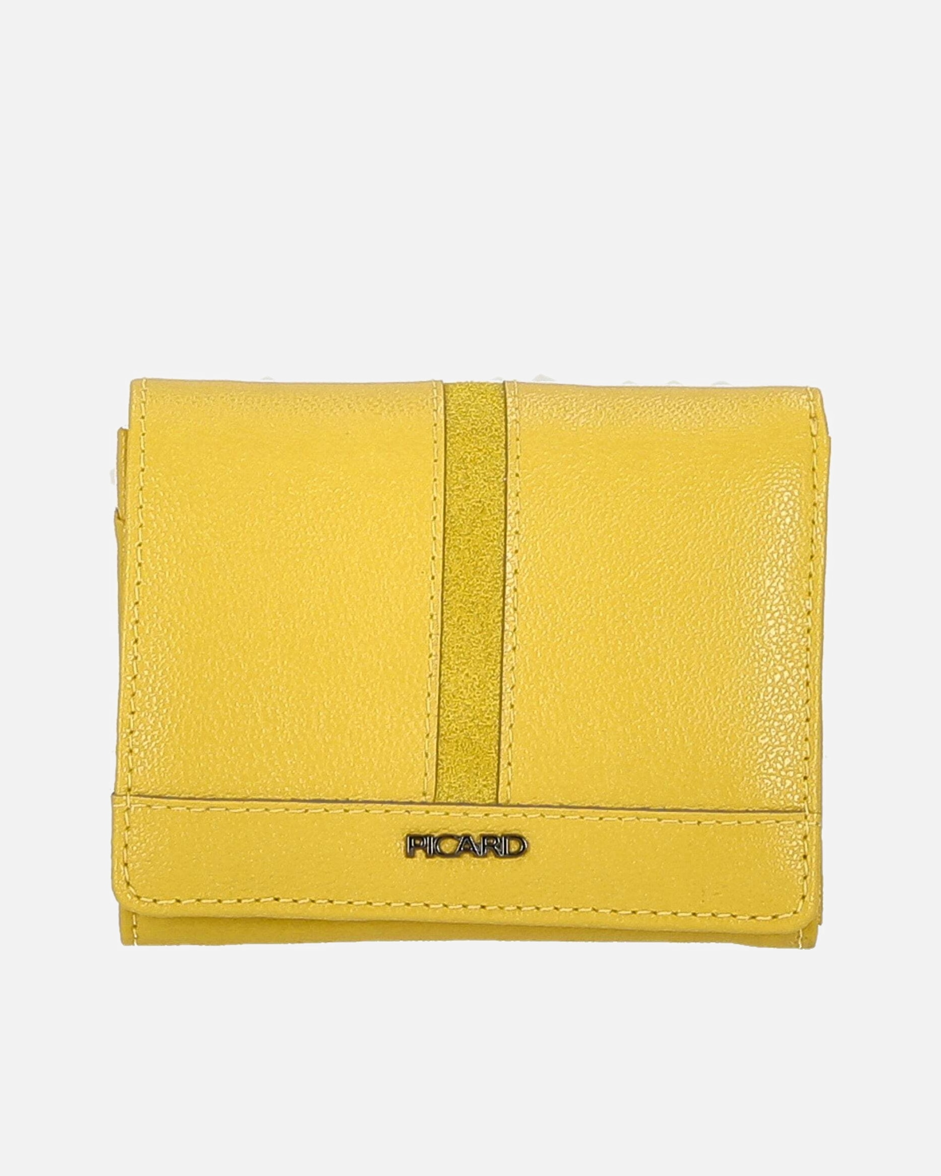 Portemonnaie für Weiblich Picard Marie 1 - Geldbörse 5cc 11 cm Rindsleder (lemon) onesize