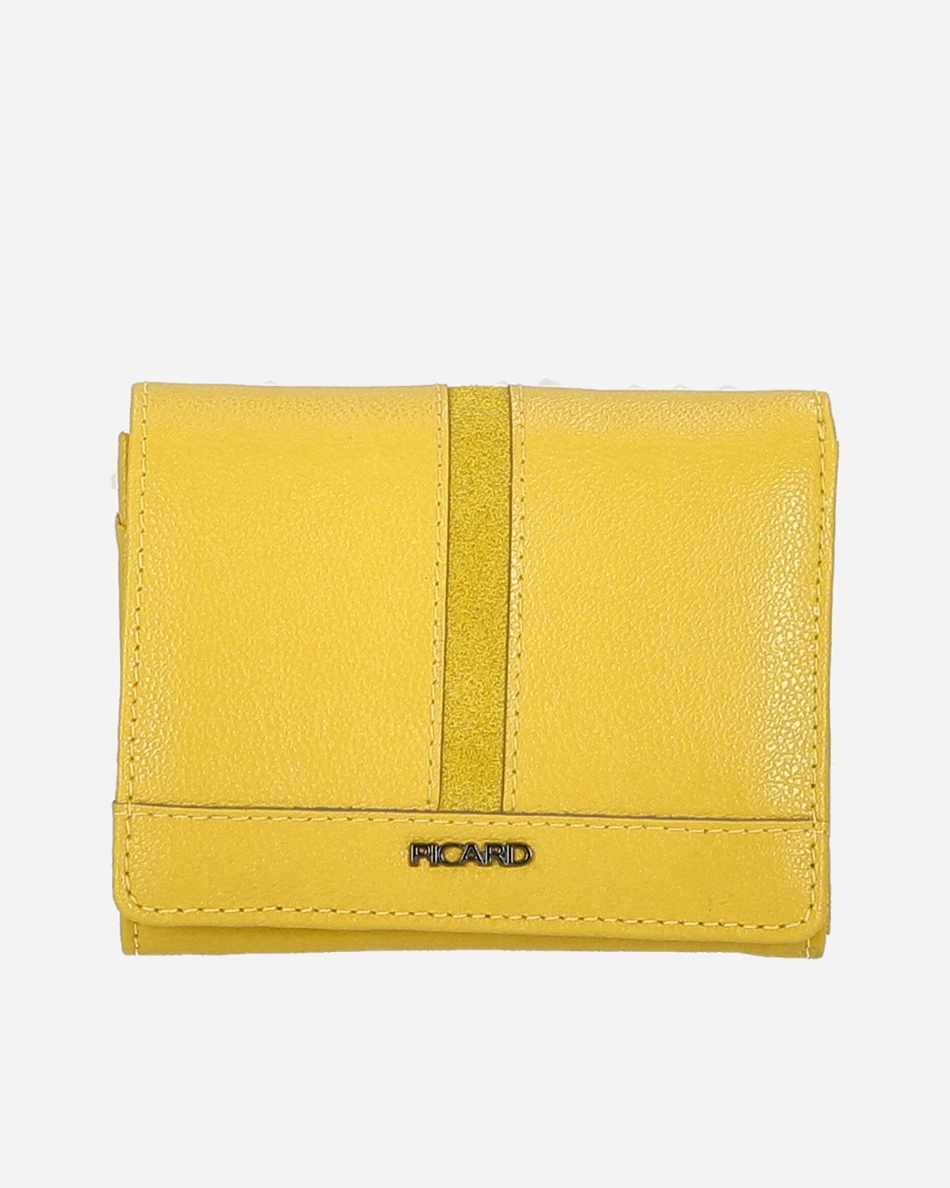 Portemonnaie für Weiblich Picard Marie 1 - Geldbörse 5cc 11 cm Rindsleder (lemon) onesize