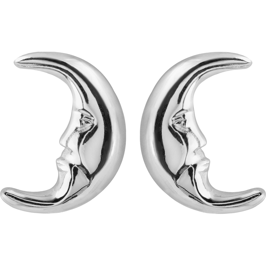 Jacques Lemans Ohrstecker 925er Silber silber, Mond Damen