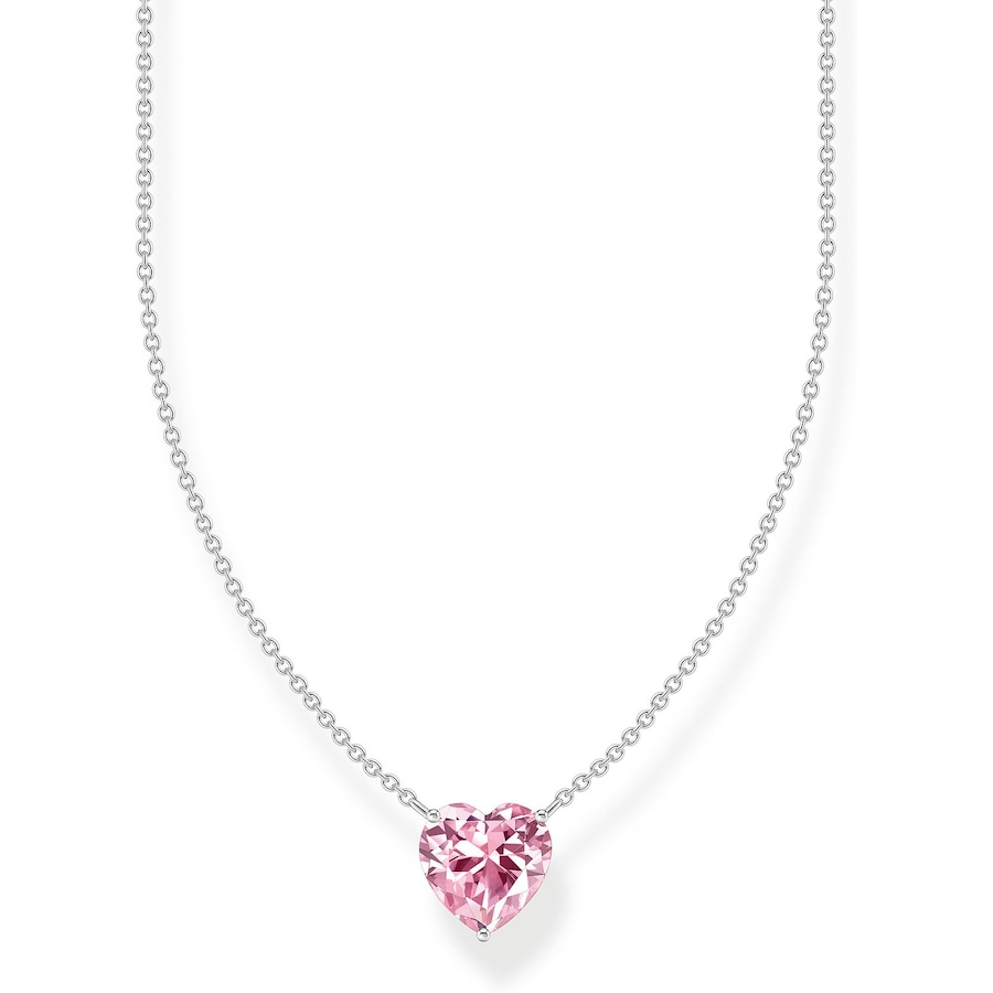 Thomas Sabo Kette 925er Silber pink, silber Damen