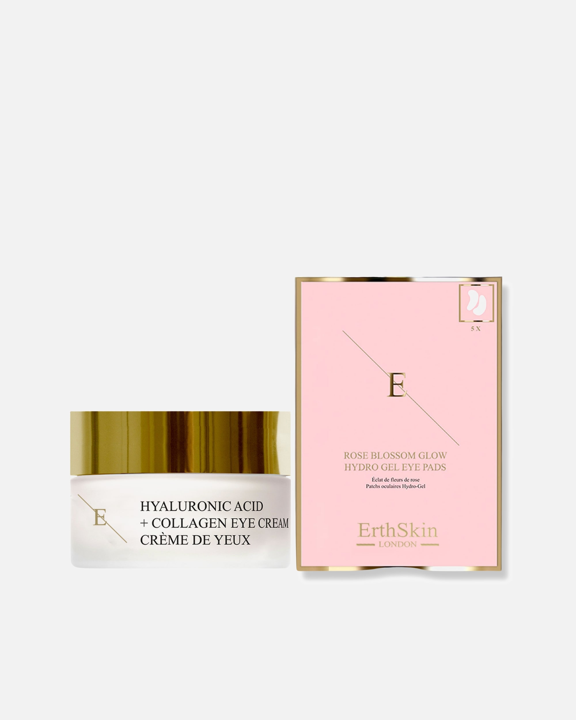 Augenpflegeset für Weiblich ErthSkin London Pro Age + Rose Augenset 1 Stück