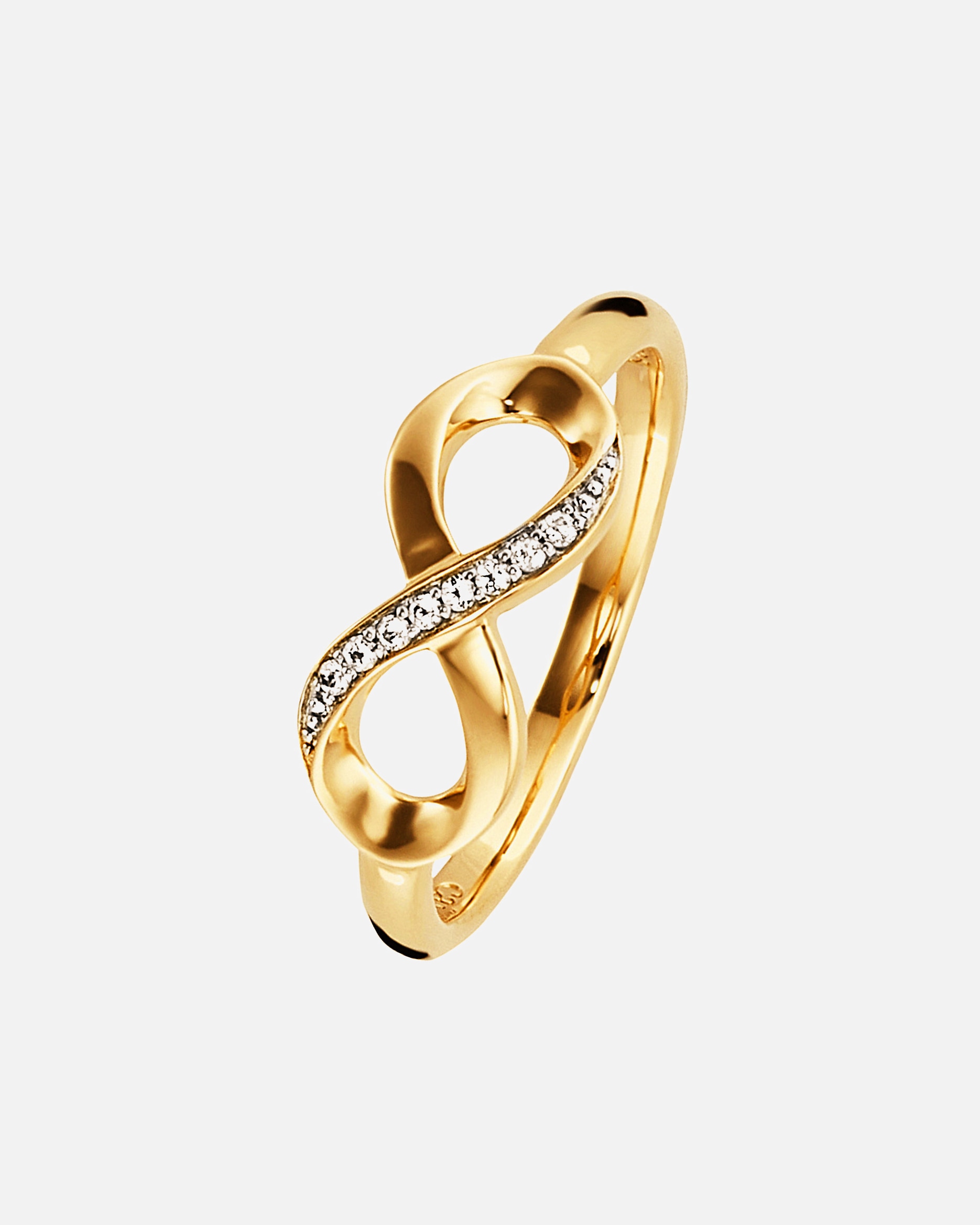 Ring für Weiblich caï Ring 925/- Sterling Silber Topas weiß 0,32ct 52