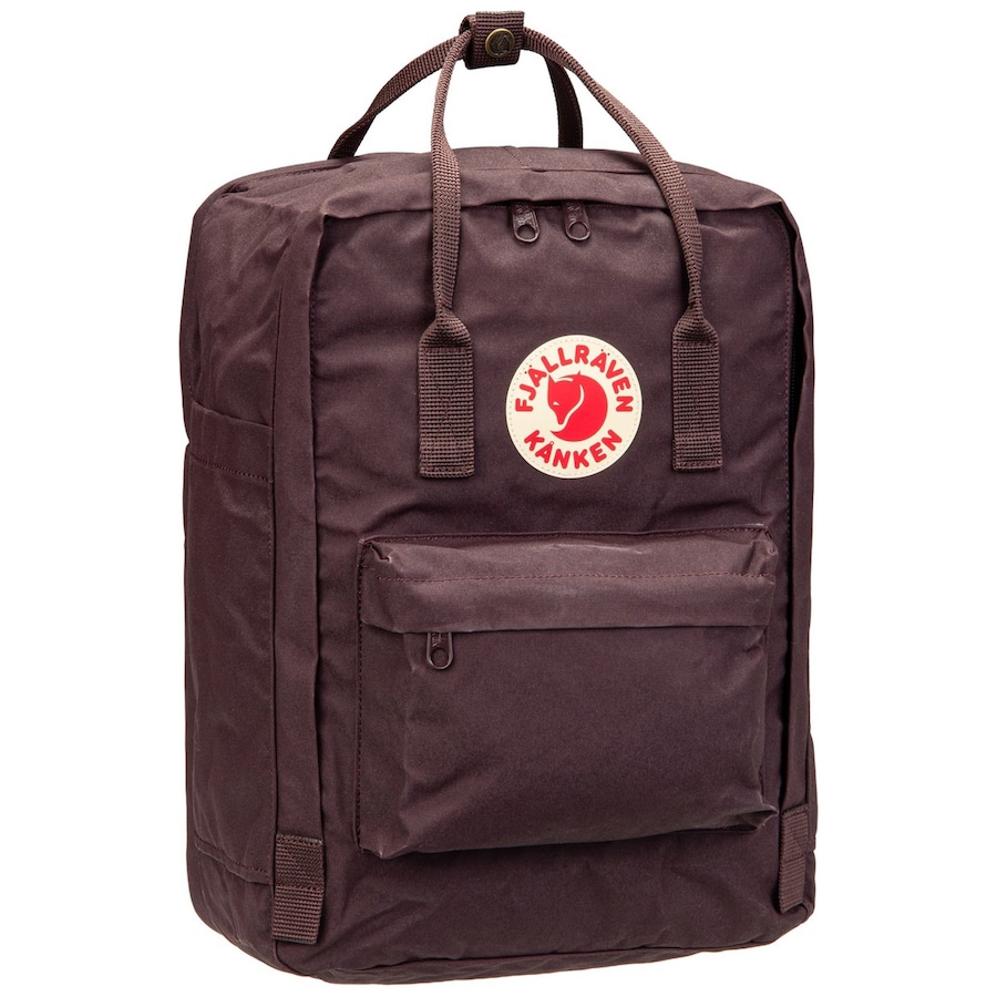Fjällräven Rucksack Kanken Laptop 15'' Blackberry Braun
