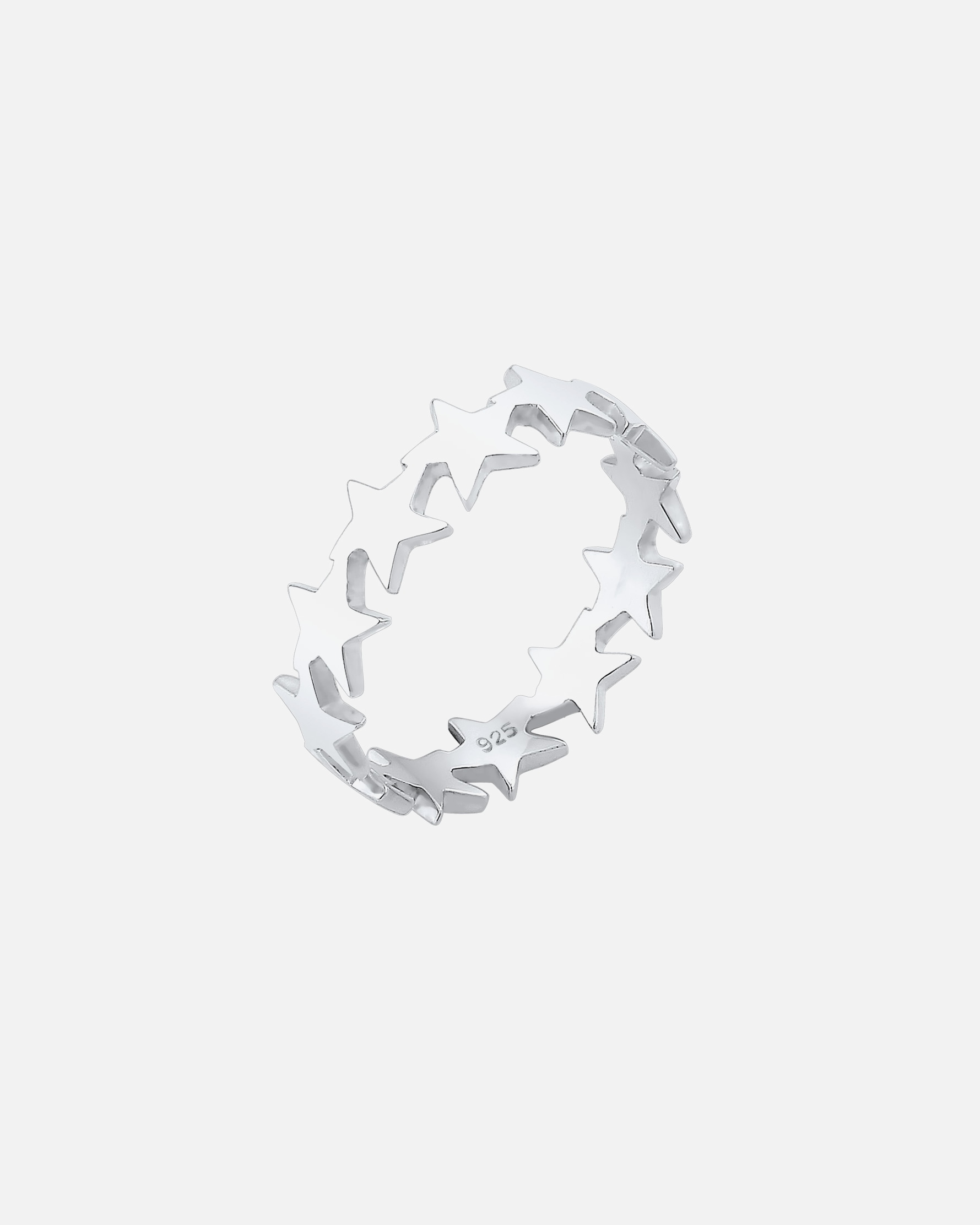 Ring für Weiblich Elli Sterne Astro Trend Blogger Universum 925 Silber 54