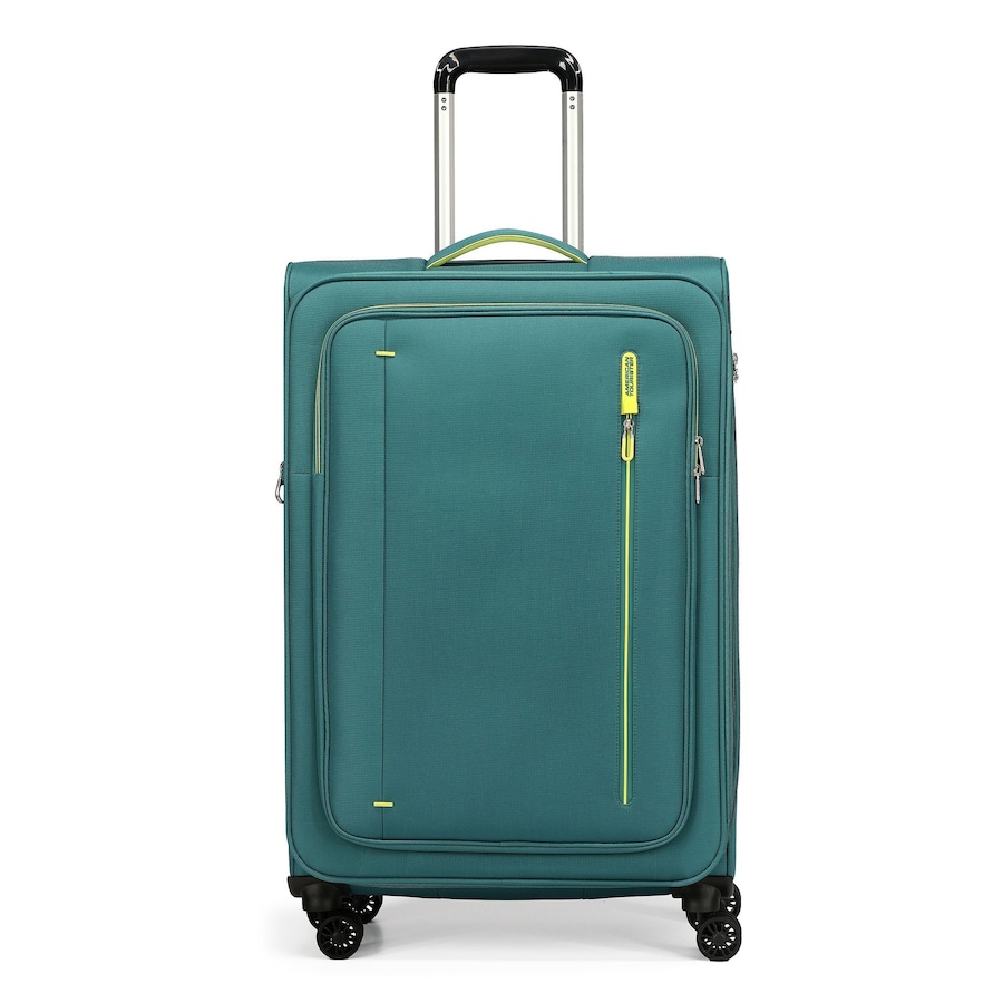 American Tourister Cloudrider 4 Rollen Trolley L 78.5 cm mit Dehnfalte misty teal Grün Herren
