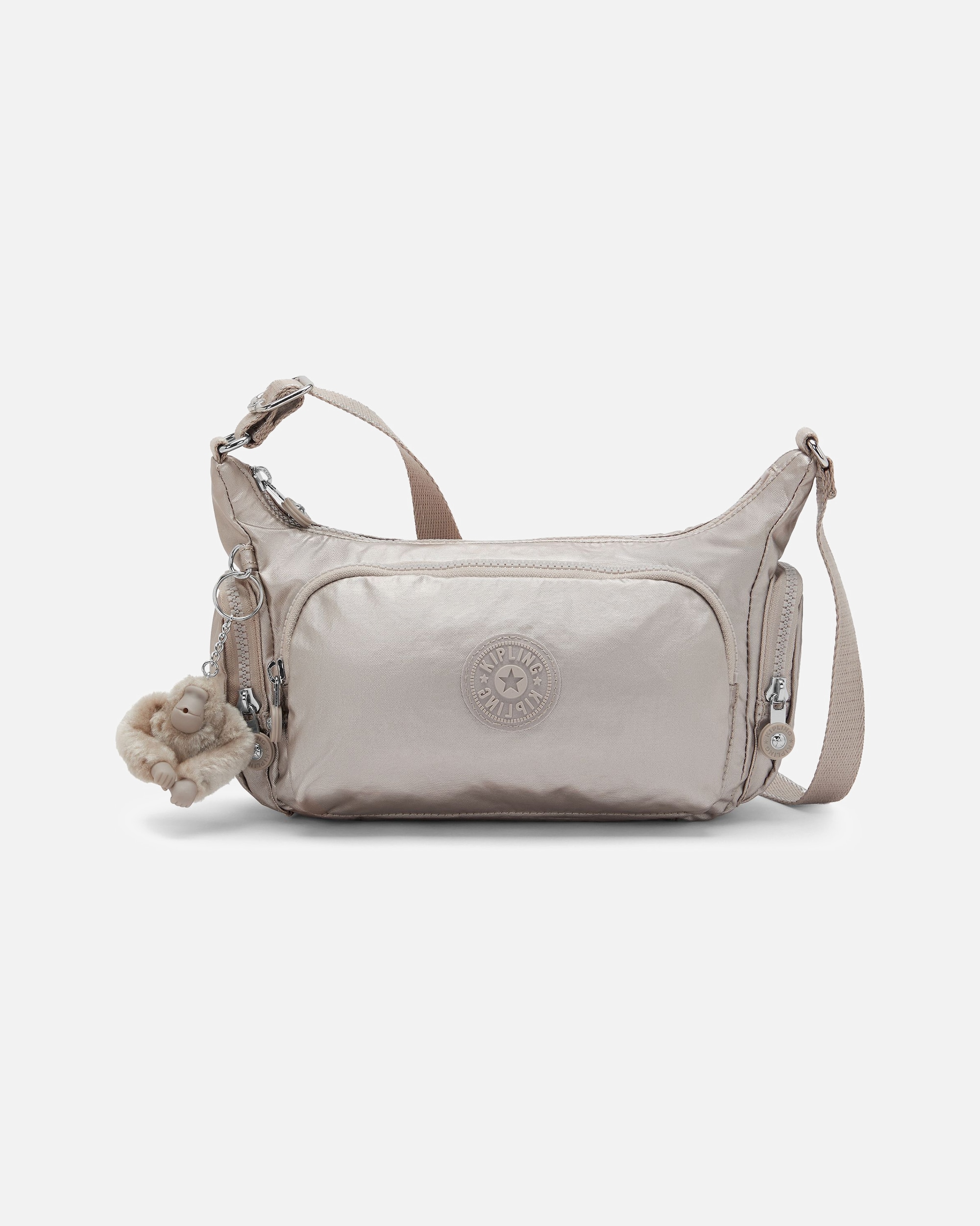 Tasche für Weiblich Kipling Gabbette Umhängetasche metallic glow