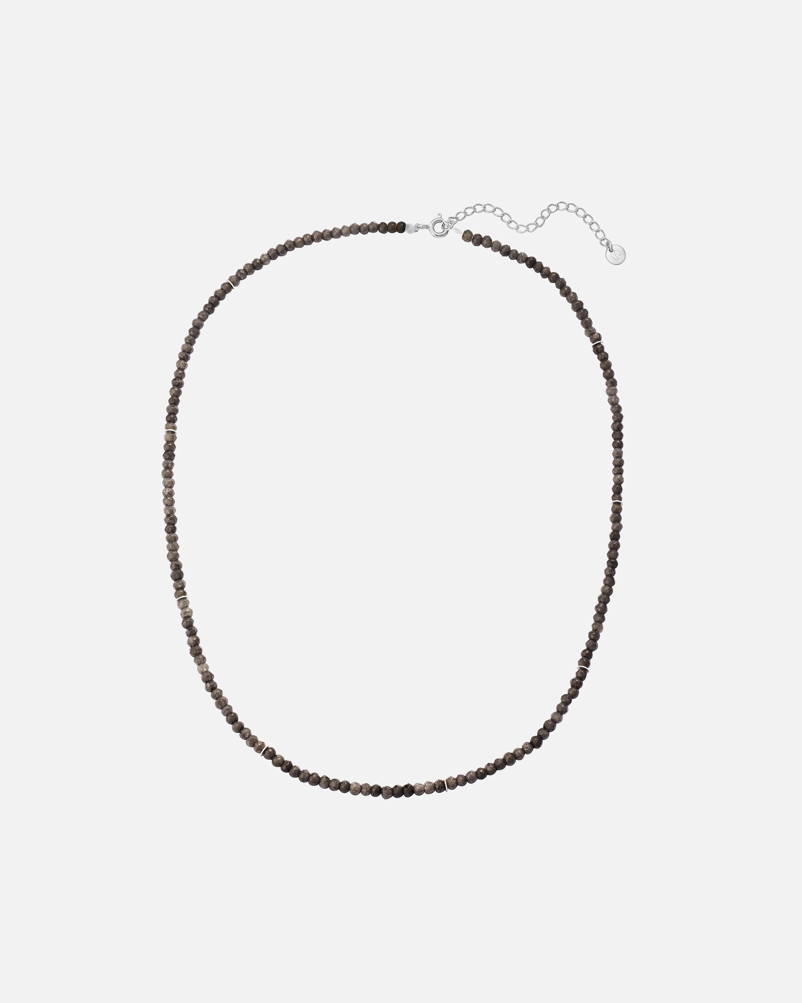 Halskette für Weiblich Glanzstücke München Halskette aus Sterling Silber in silber mit Chalcedon 40,0 cm Basiskette + 5,0 cm Verlängerung