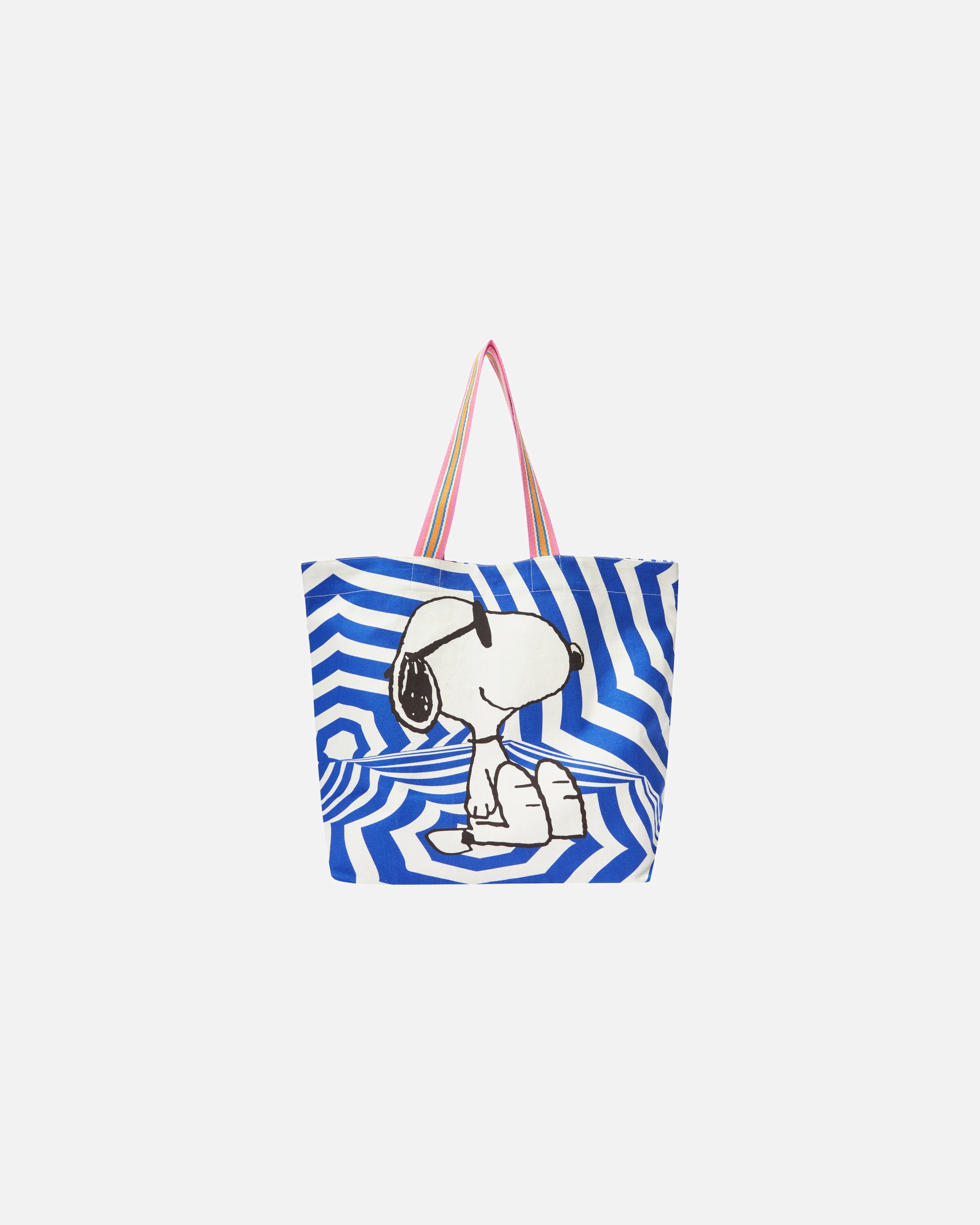 Shopper für Weiblich Codello Gemusterter Shopper aus Canvas mit Snoopy-Motiv Onesize