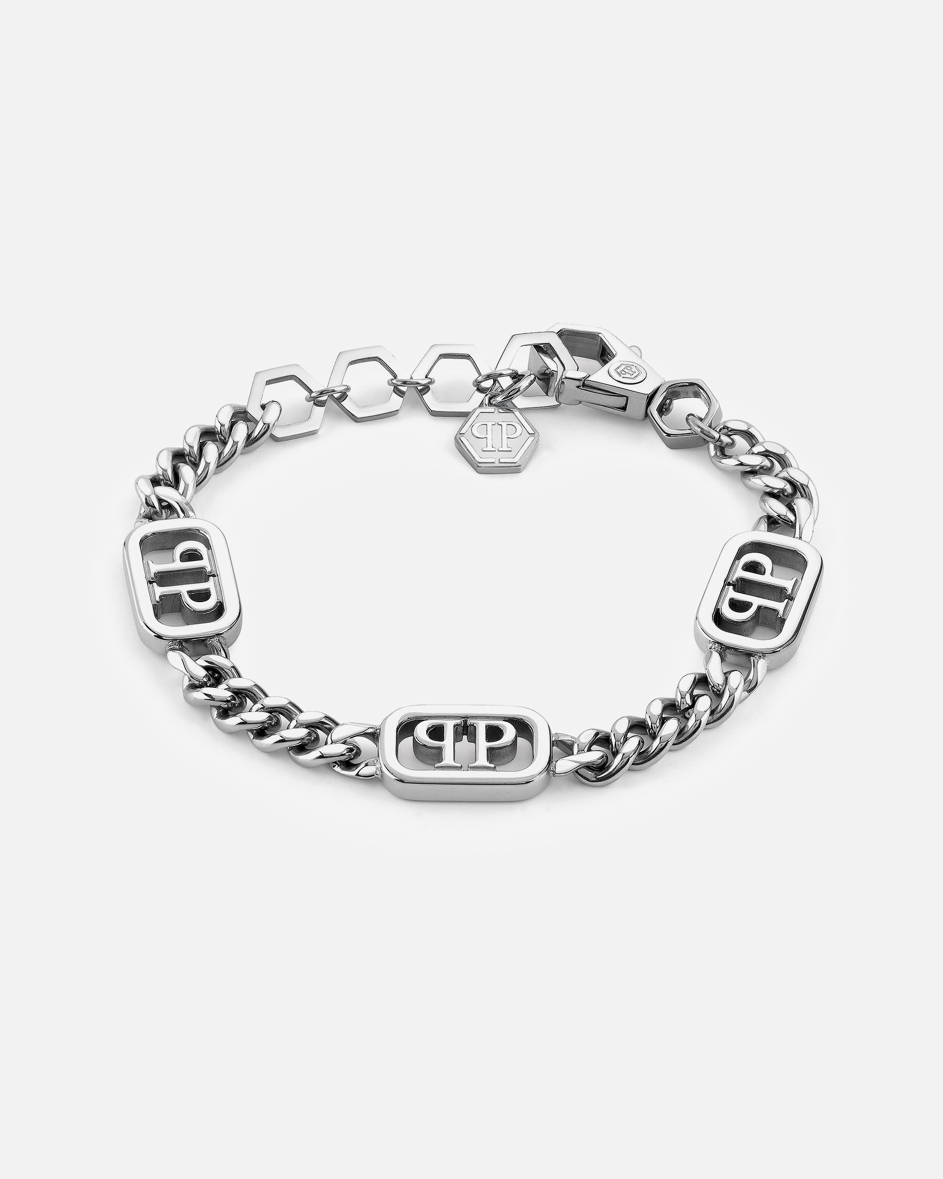 Armband für Weiblich PHILIPP PLEIN Armband Edelstahl silber