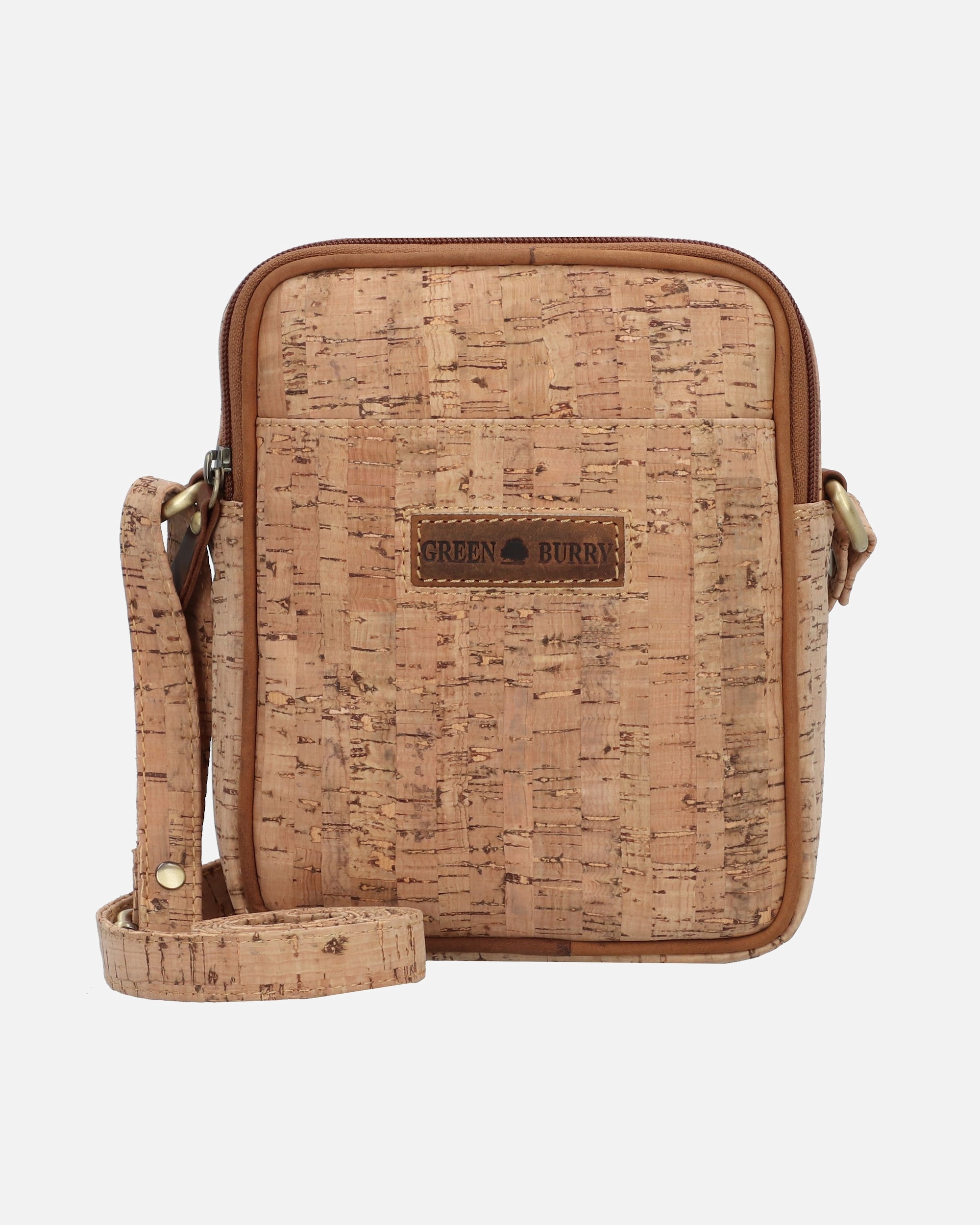 Tasche für Weiblich Greenburry Vintage Cork Umhängetasche cork