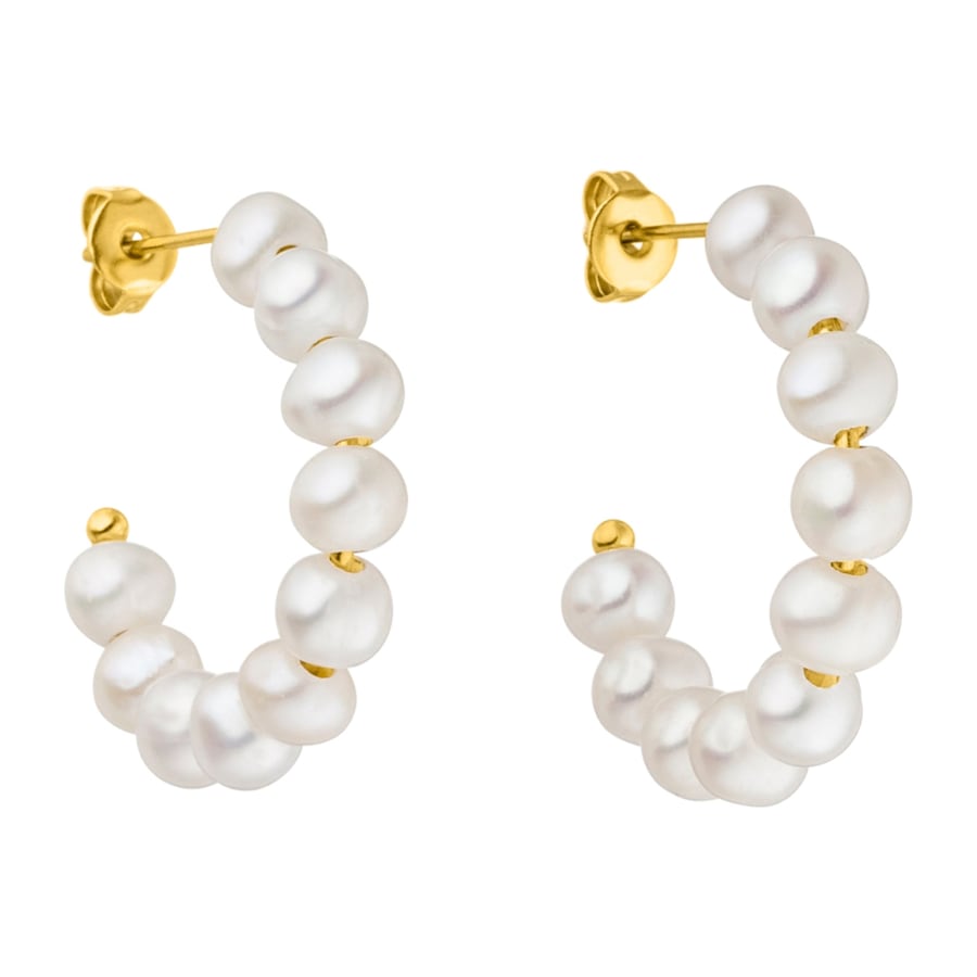 Purelei Aina Creolen 100% Edelstahl Gold Damen