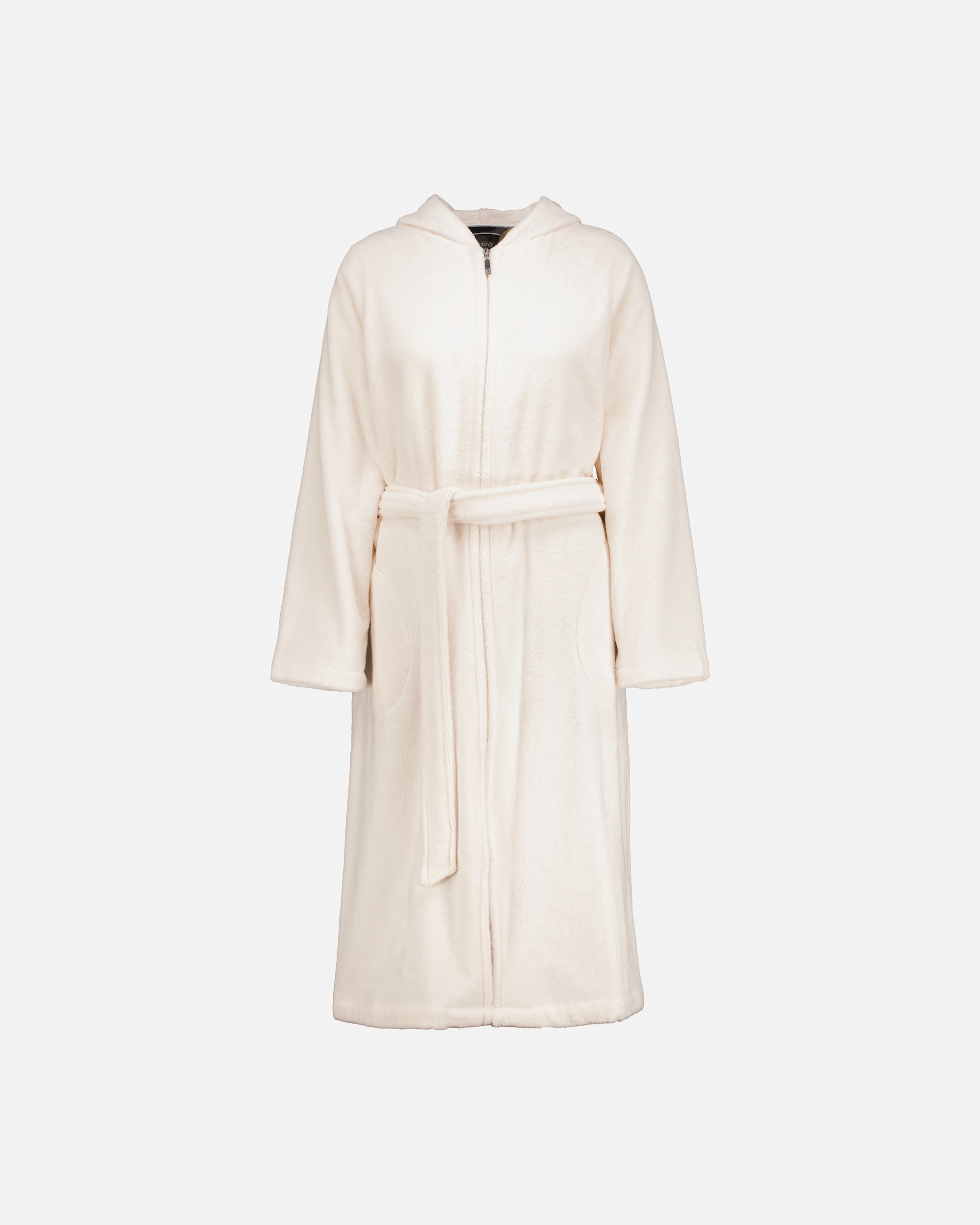 Bademantel für Unisex Cawö Cawö Bademäntel Damen Kapuze 837 champagner - 33 M