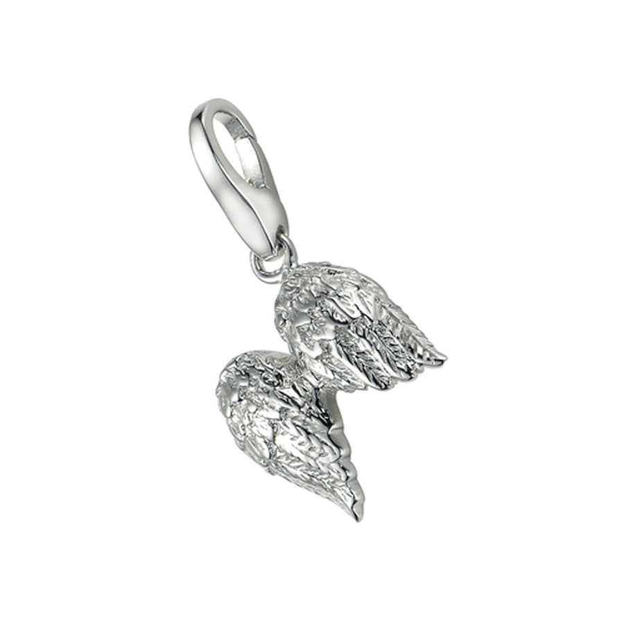 Giorgio Martello Milano Charm Flügel zweiteilig, Silber 925 Onesize Damen