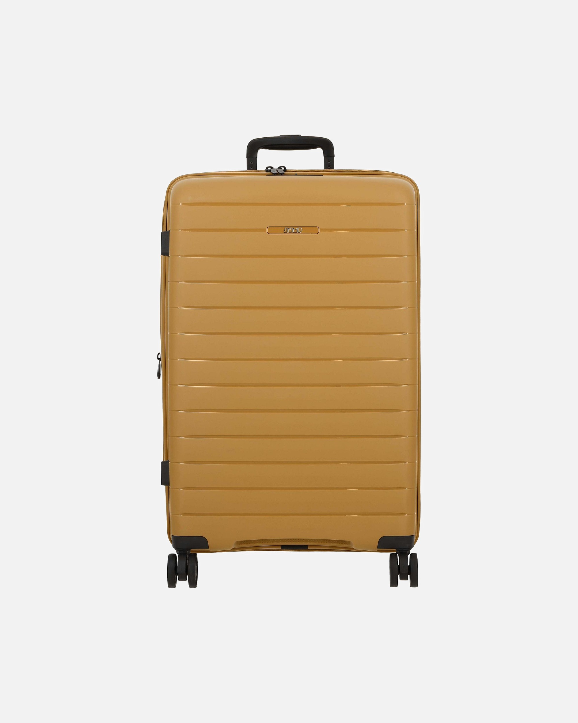 Trolley für Männlich Jump Striper 4 Rollen Trolley 68 cm mit Dehnfalte ocher