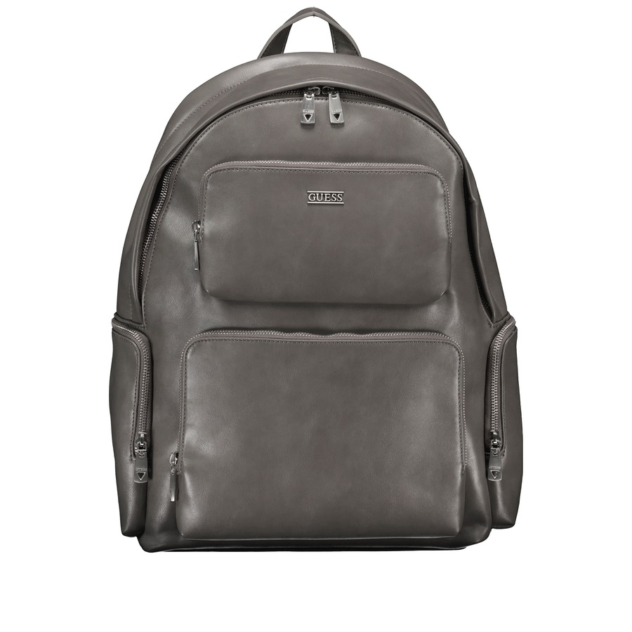 Guess Rucksack Boston mit Laptopfach 15 Zoll Winter Grey Herren