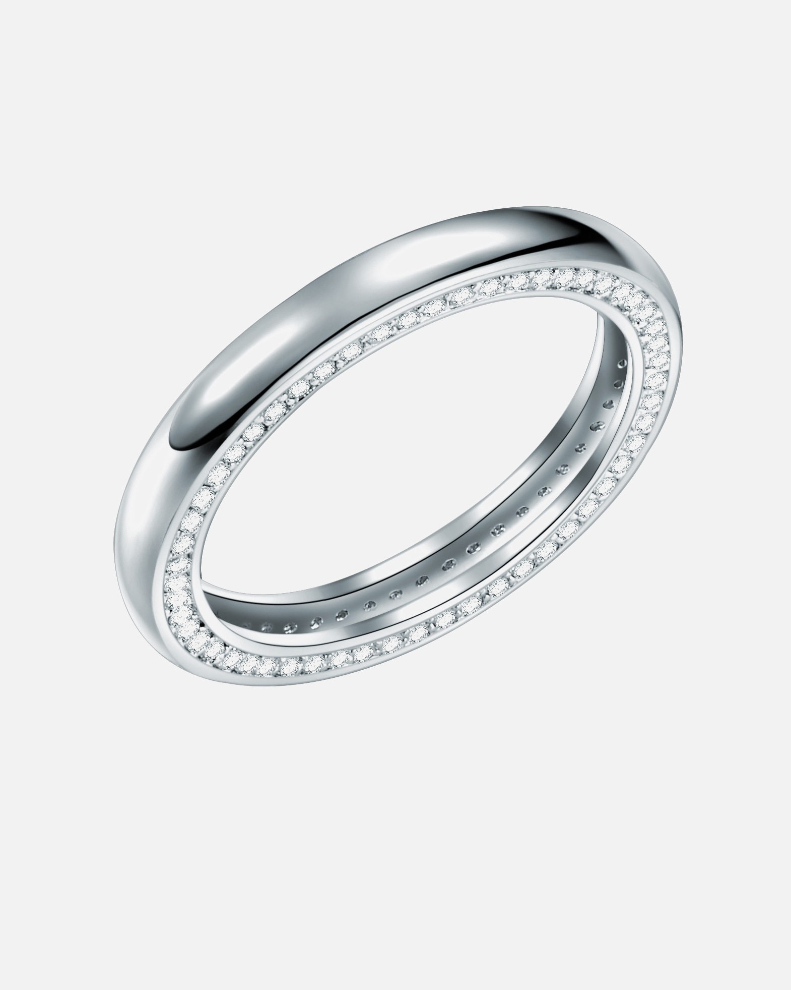 Ring für Weiblich Rafaela Donata Ring Sterling Silber Zirkonia in Silber 56