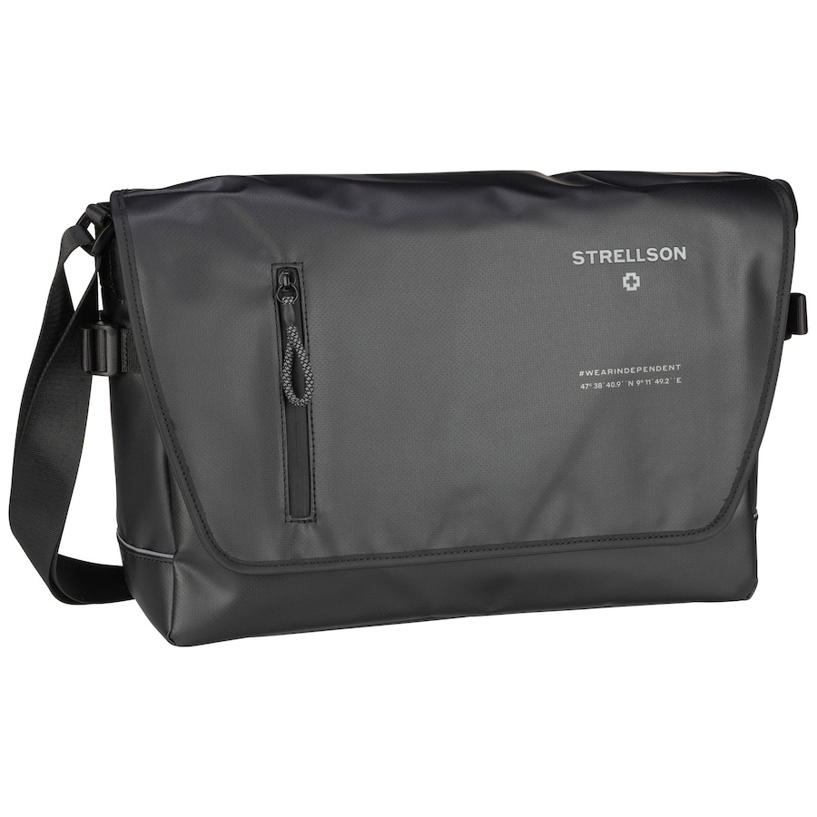 Strellson Umhängetasche Stockwell 2.0 Dorian LHF Black Schwarz Herren
