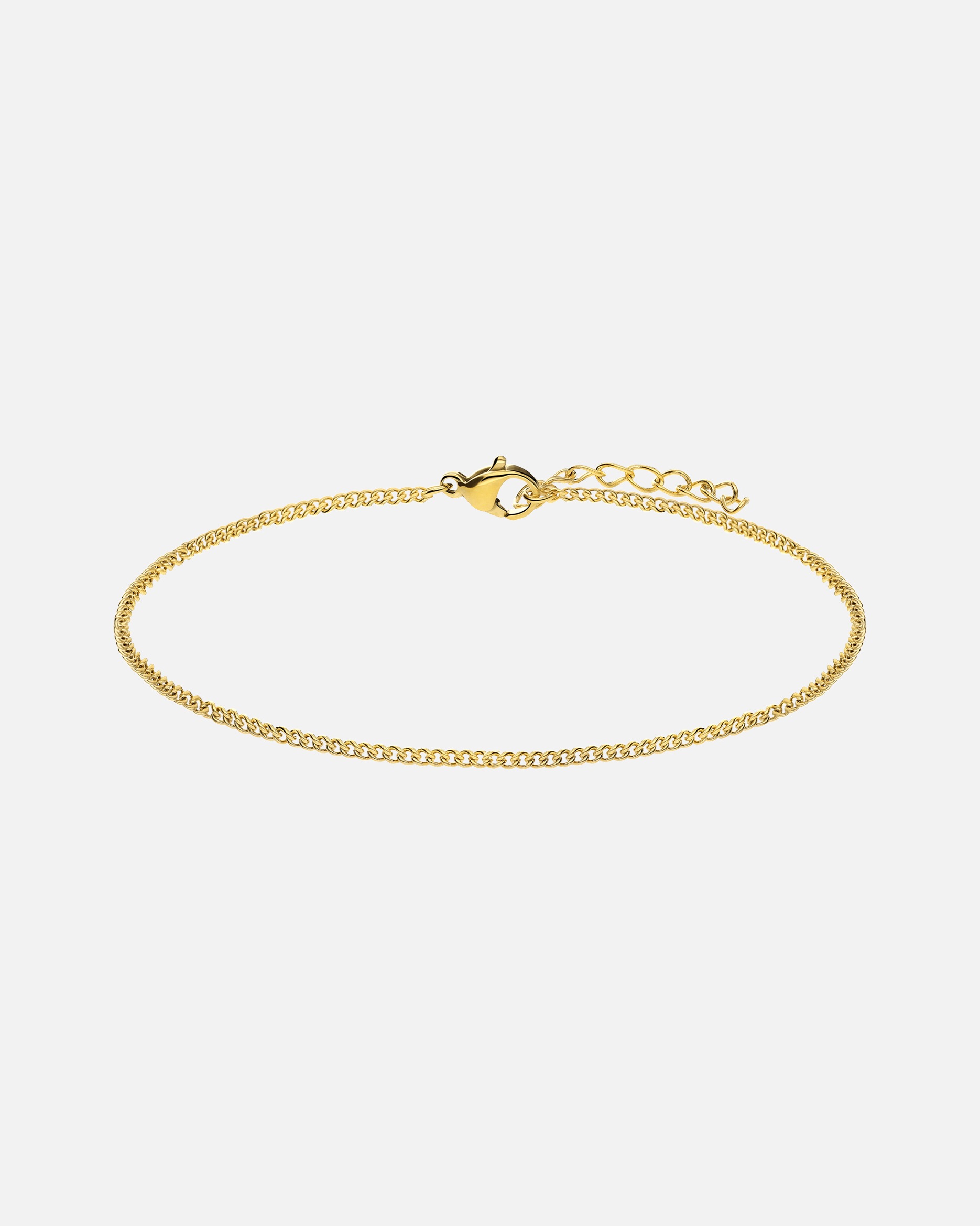 Armband für Unisex Lucardi Armband Stahl Gold - 22.0