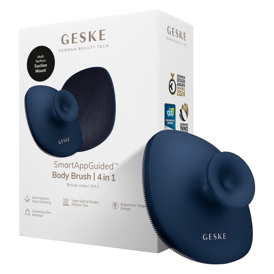 GESKE Body Brush | 4 in 1 Reinigungsbürste für den ganzen Körper Midnight