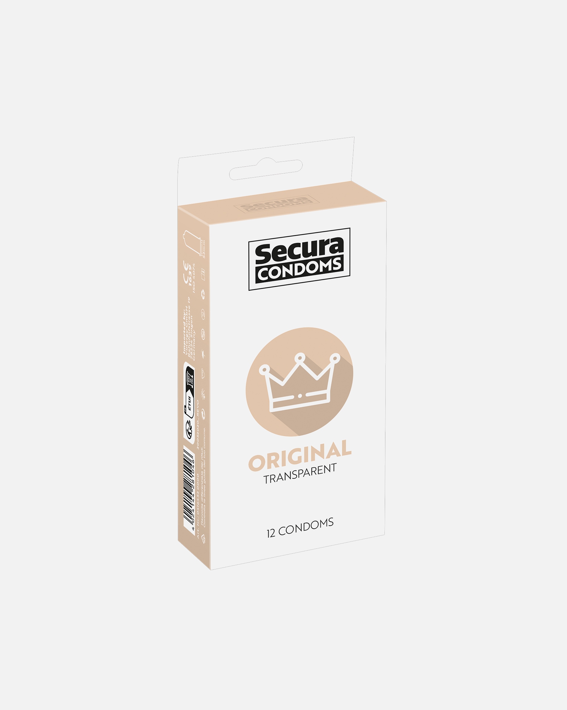 Kondom für Unisex Secura Kondome Original 1 Stück