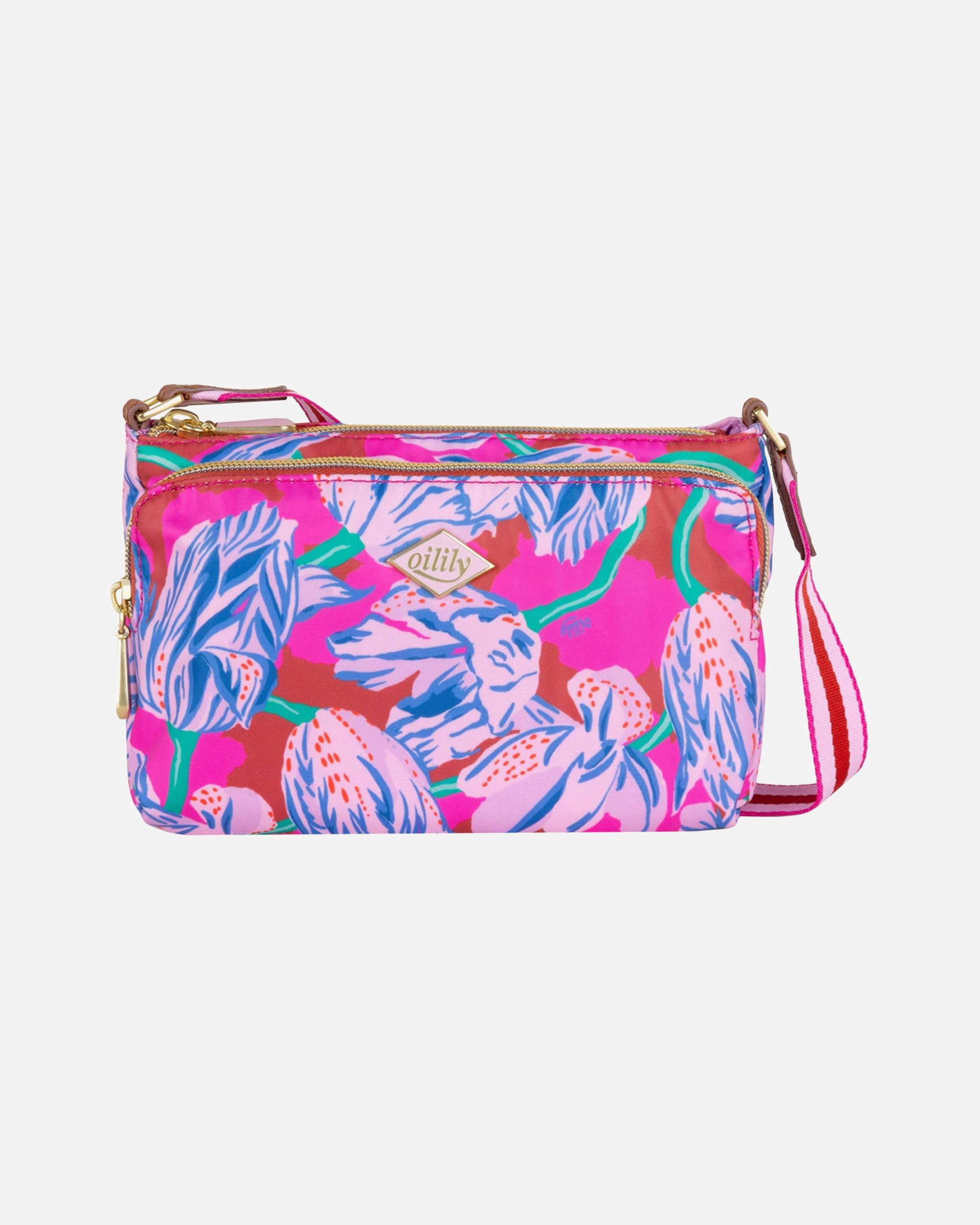 Clutch für Weiblich Oilily Tulipy Umhängetasche bossa nova