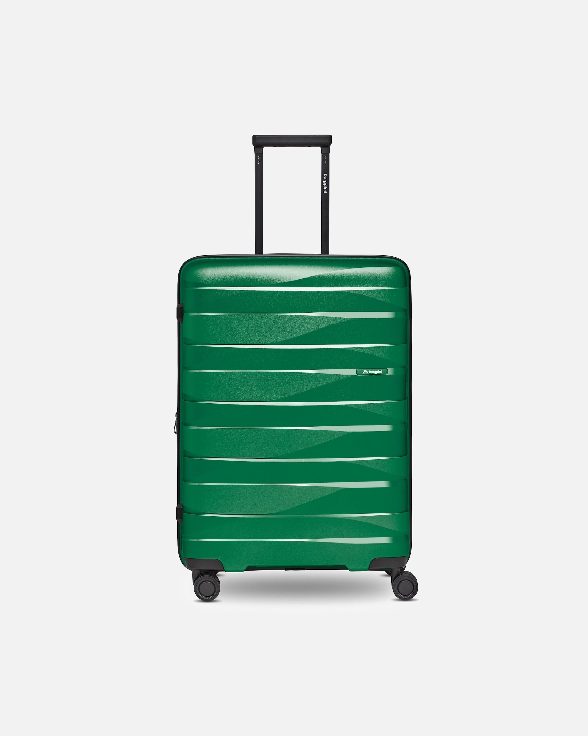 Koffer für Männlich bergpfeil Default Brand Line Travel 4-Rollen Trolley M 66 cm mit Dehnfalte emerald green metallic