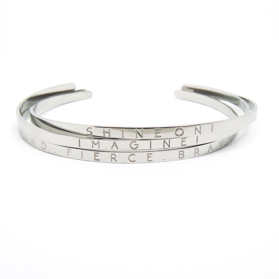 Ailoria ÉMOTION Armreif (3er Set) silber Damen